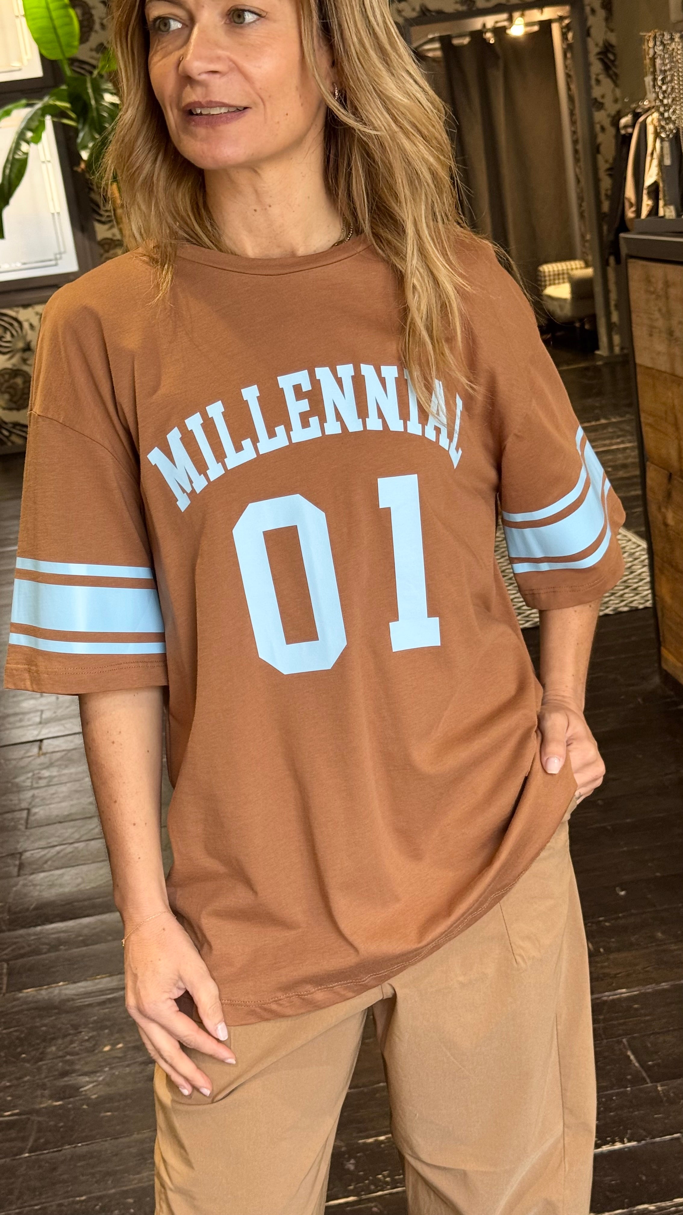 T-Shirt Scritta Tabacco _ Souvenir