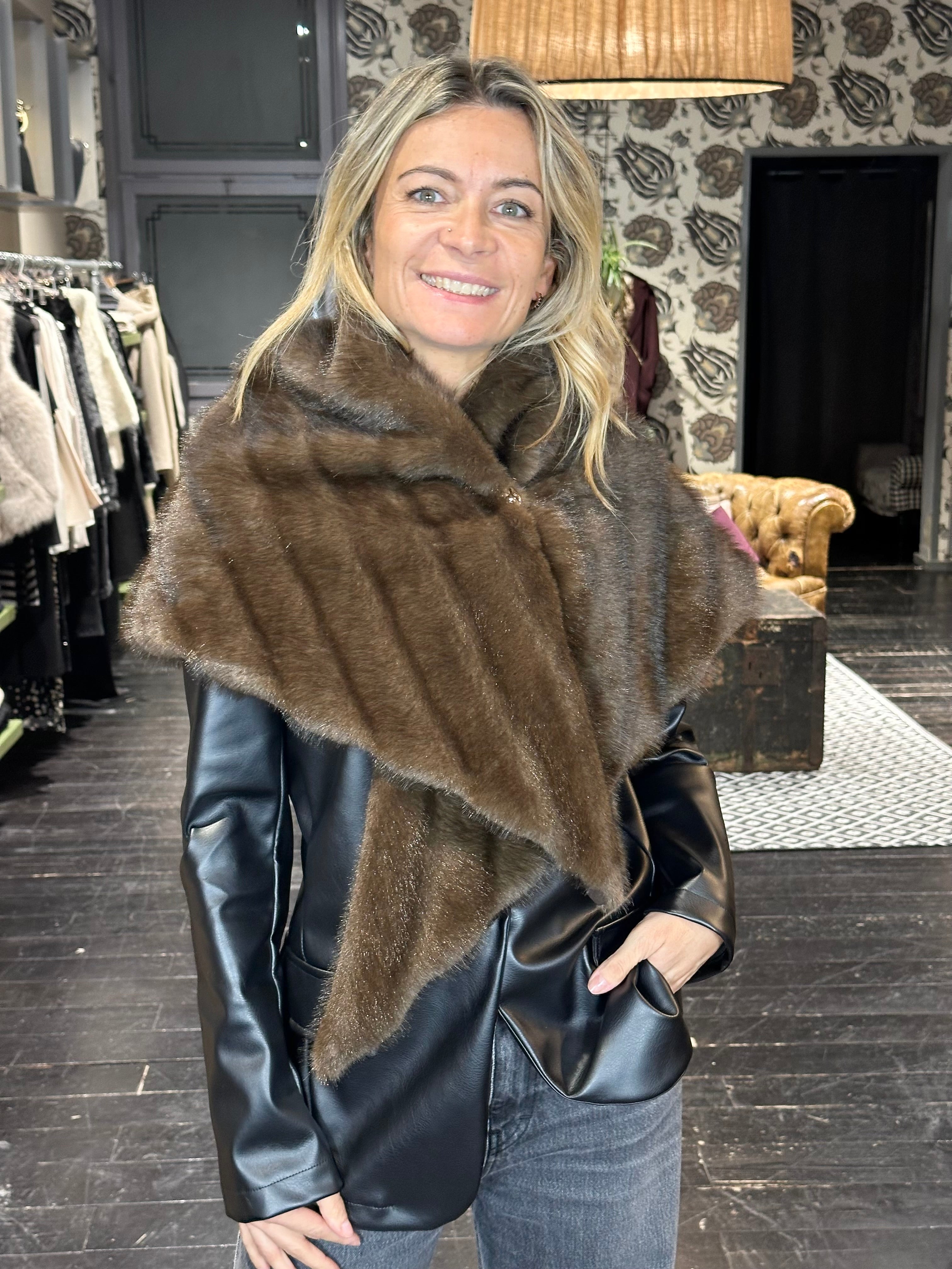 Collo Ecopelliccia Moro _ Mi.LE. for soku