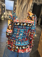 Camicia floreale in jersey _ Dixie