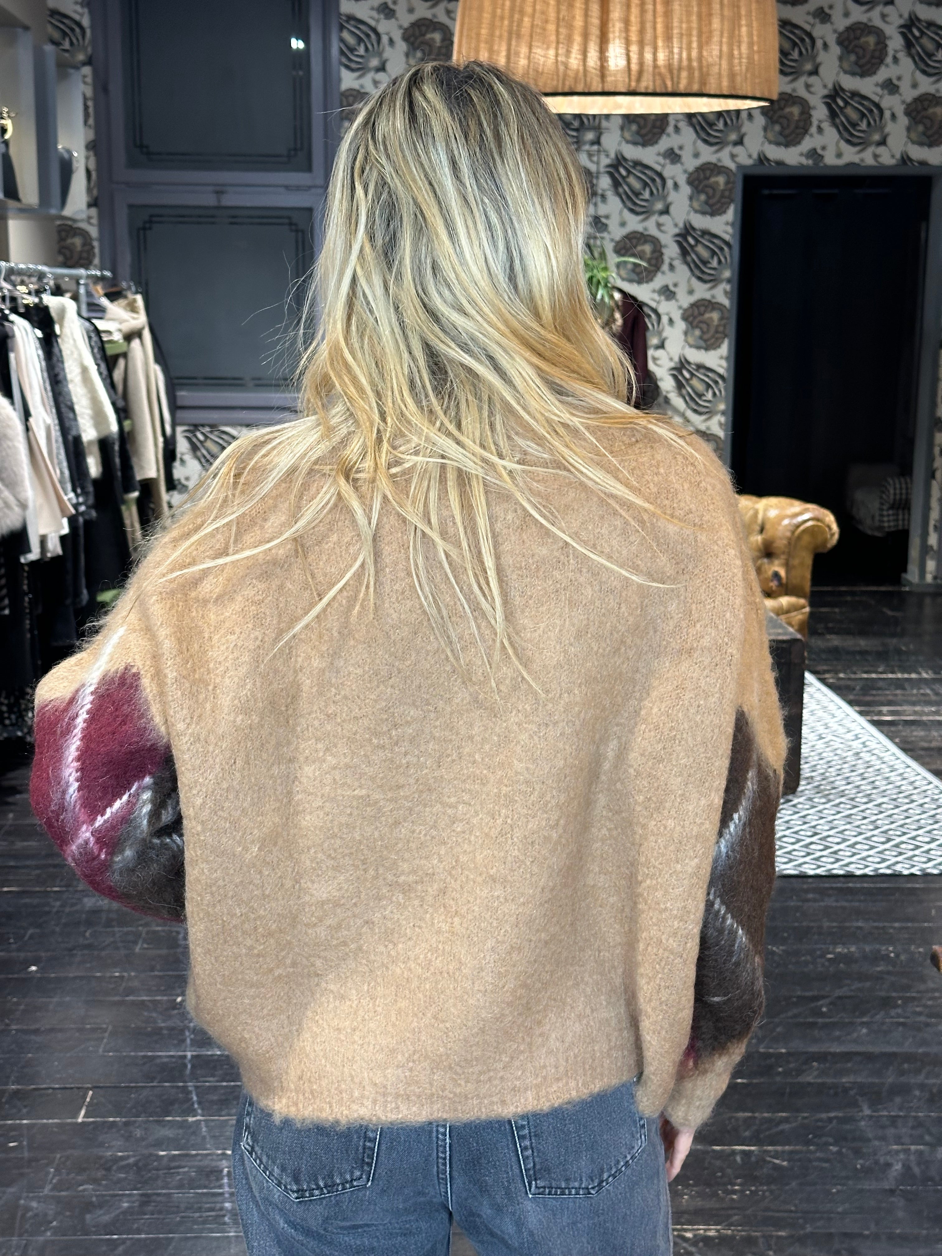 Maglia Rombi Camel _ Souvenir