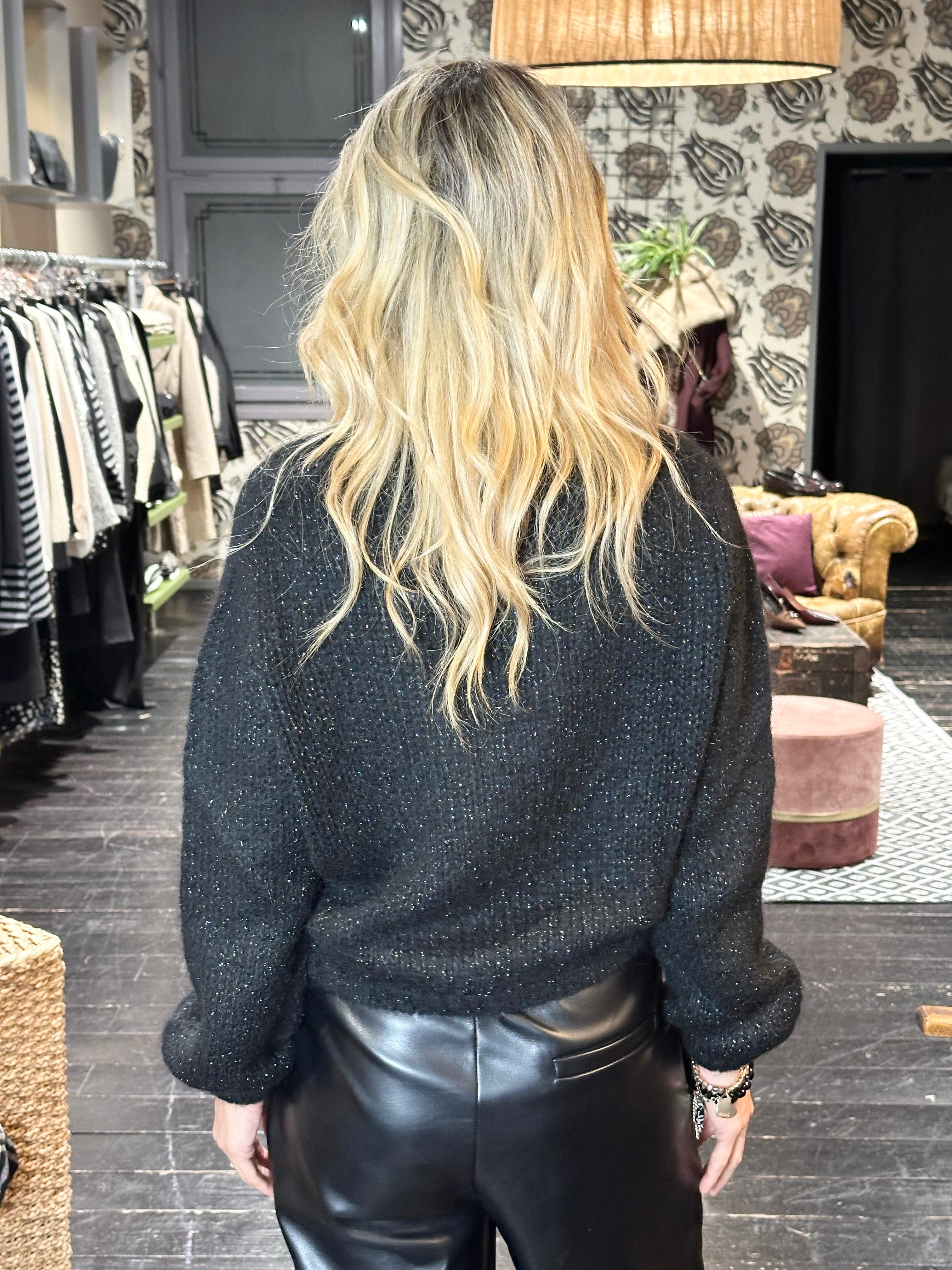 Cardigan Nero _ Souvenir