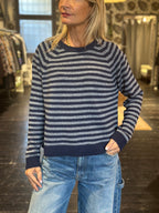 Maglia Girocollo Blu _ Karma