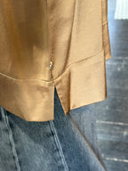 Blusa Girocollo Sesamo _ Ottod'Ame