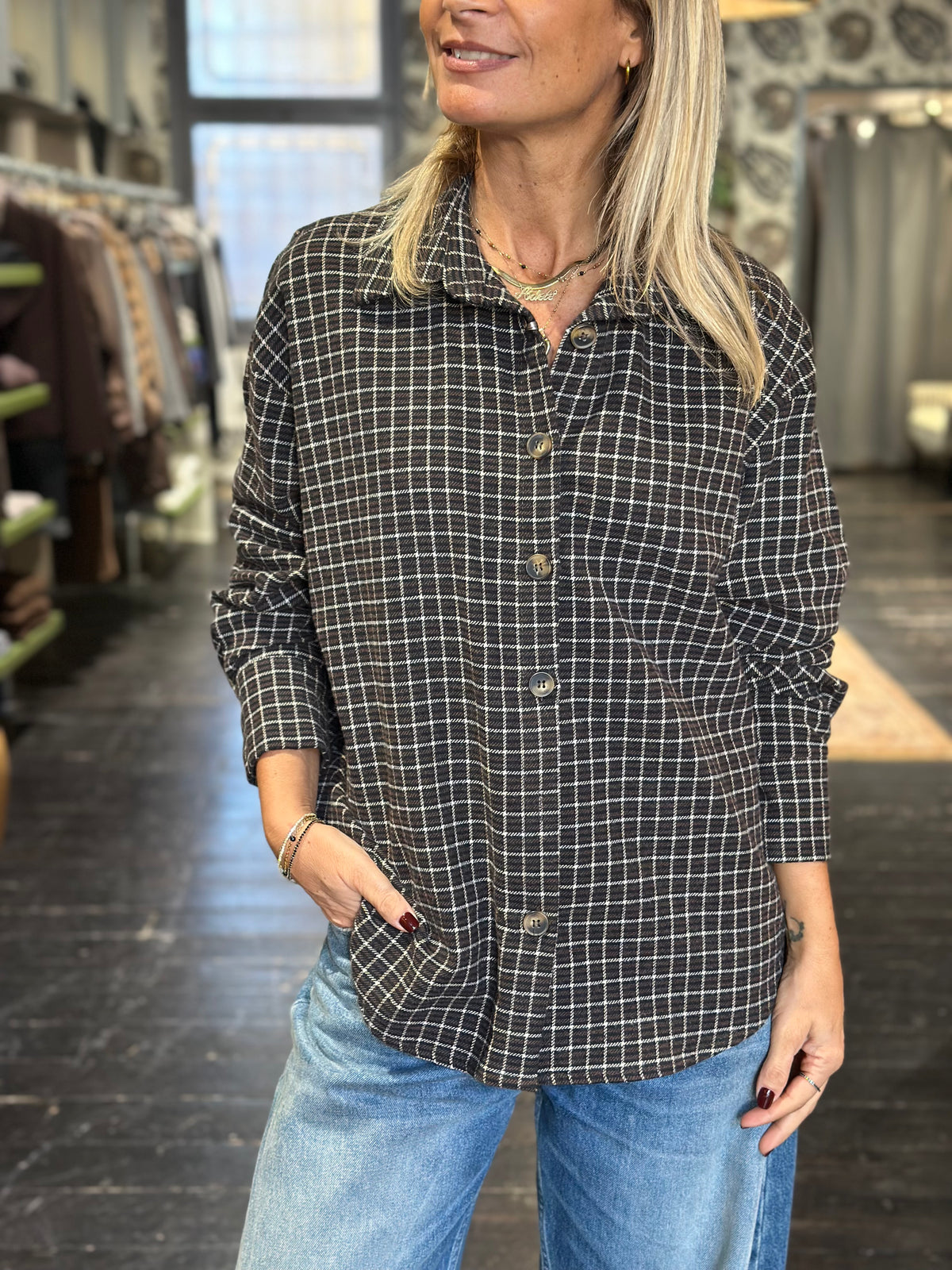 Camicia a quadri scatolina Moro _ MI.LE. for soku