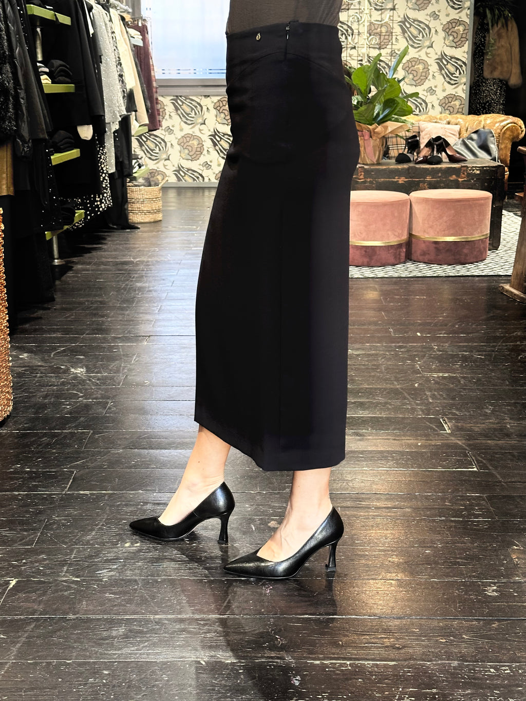 Gonna Lounghette Nero _ Ottod'Ame