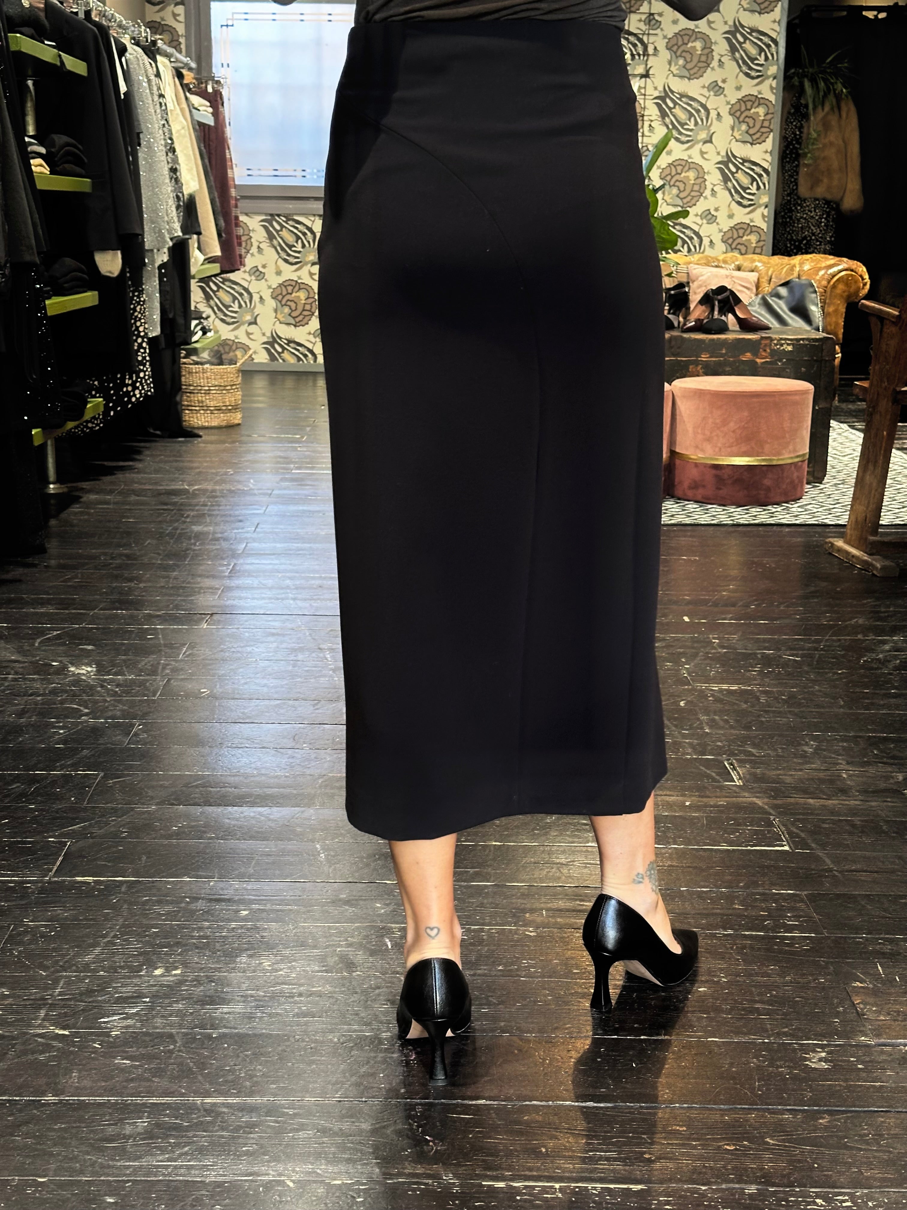 Gonna Lounghette Nero _ Ottod'Ame