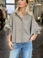 Camicia Pied de Poule Ampia _ MI.LE. for soku