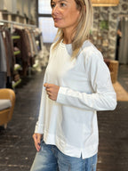 T-shirt scatolina Panna - MI.LE. for soku