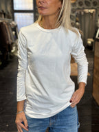 T-shirt girocollo Panna _ MI.LE. for soku