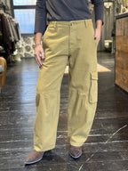 Pantalone cargo senape _ MI.LE. for soku