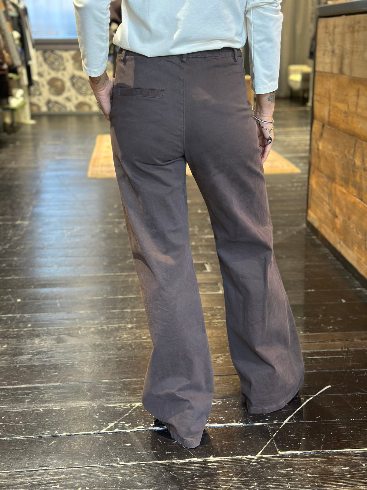 Pantalone palazzo moro _ MI.LE. for soku