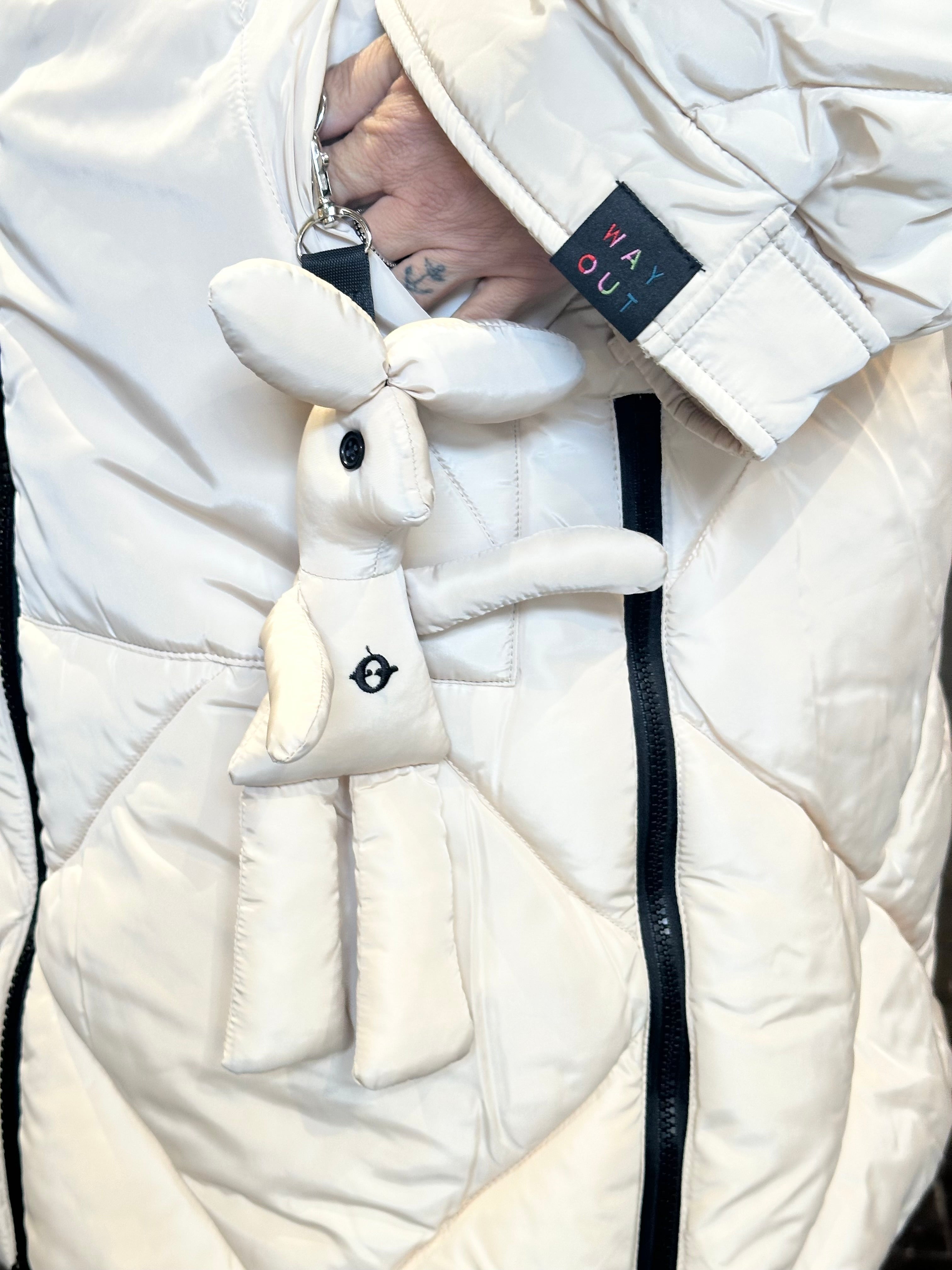 Piumino Lungo Ecru _ Ottod'Ame