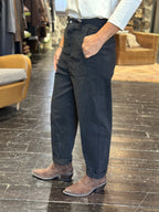 Pantalone baggy Nero _ MI.LE. for soku