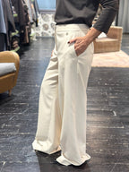 Pantalone gessato con micro paillettes _ Souvenir