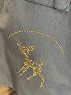 Camicia  piume e strass _  MI.LE. for soku