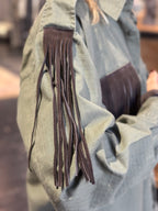 Camicia frange scamosciate _ MI.LE. for soku