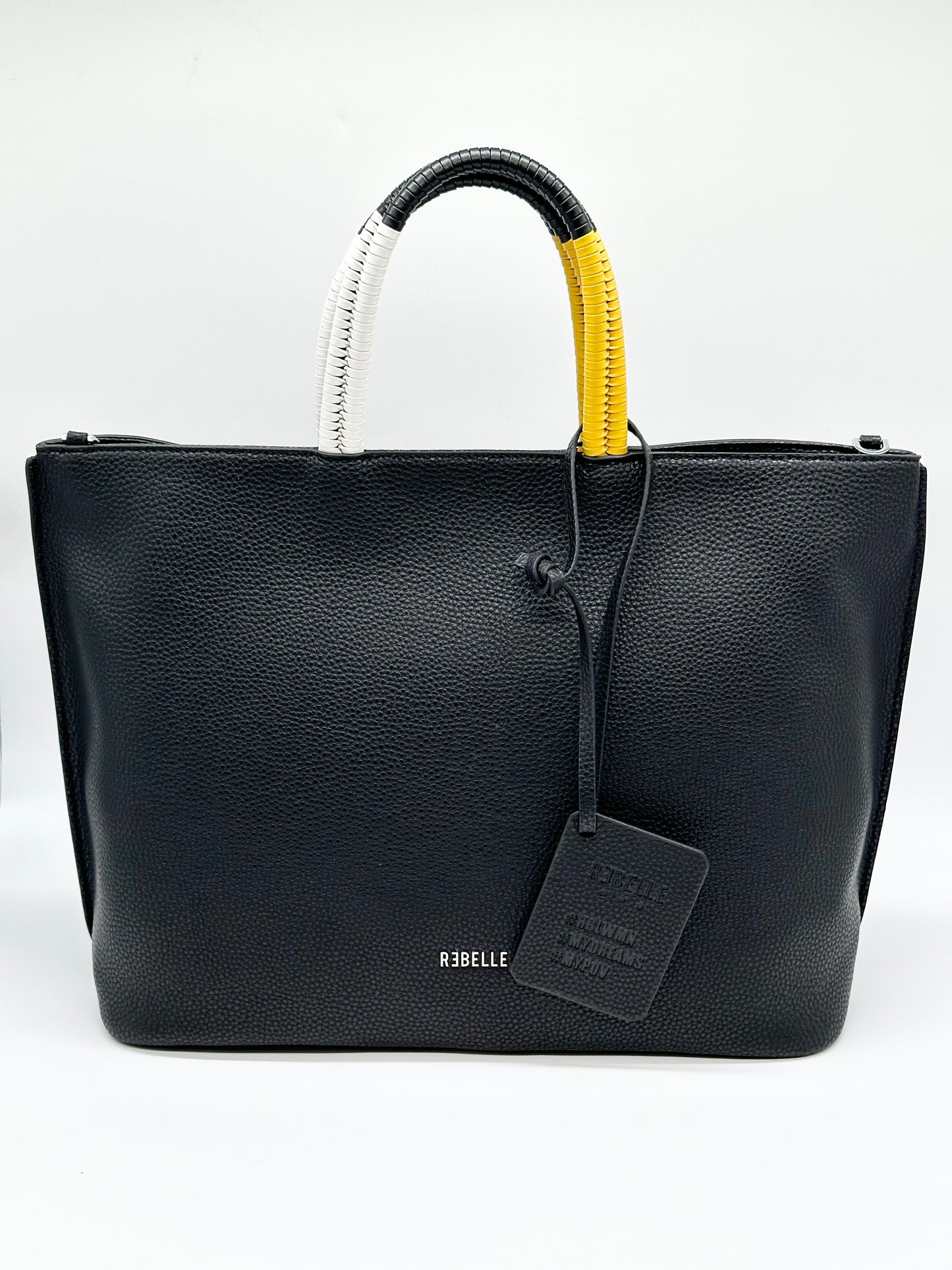 Shopper In Pelle Nera