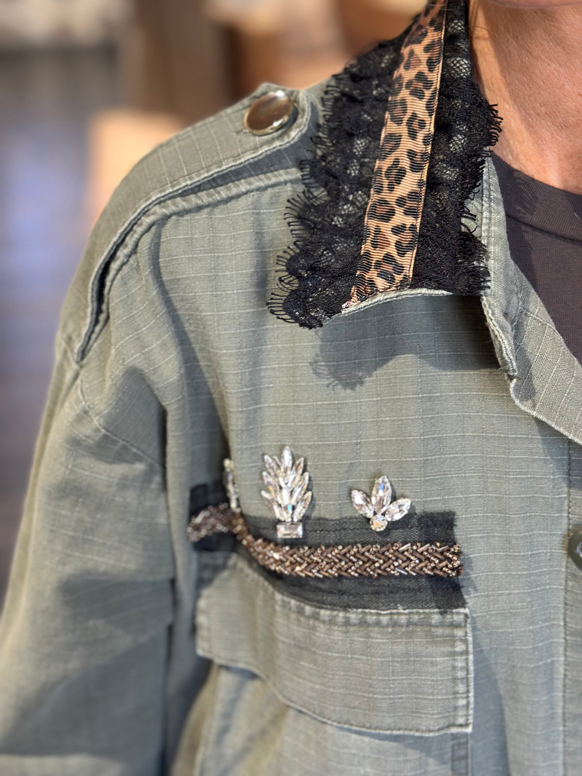 Camicia militare colletto maculato _ MI.LE. for soku