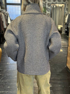 Giaccone corto pied-de-poule  _ MI.LE. for soku