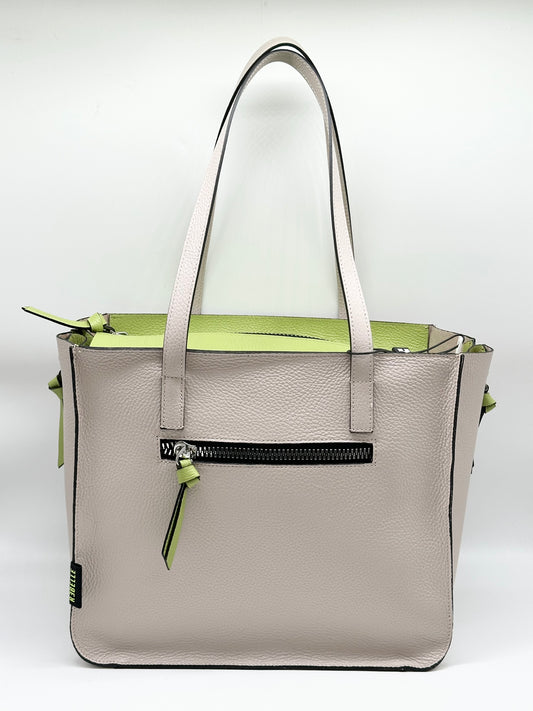 Borsa bicolor Beige