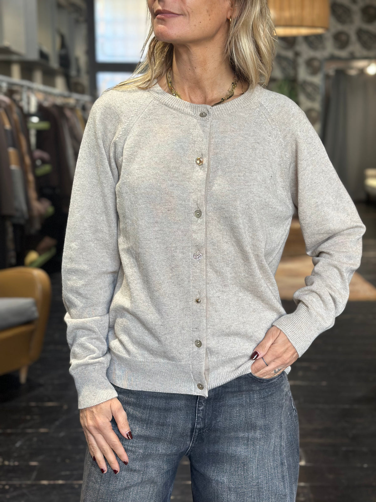 Cardigan Beige _ Vicolo