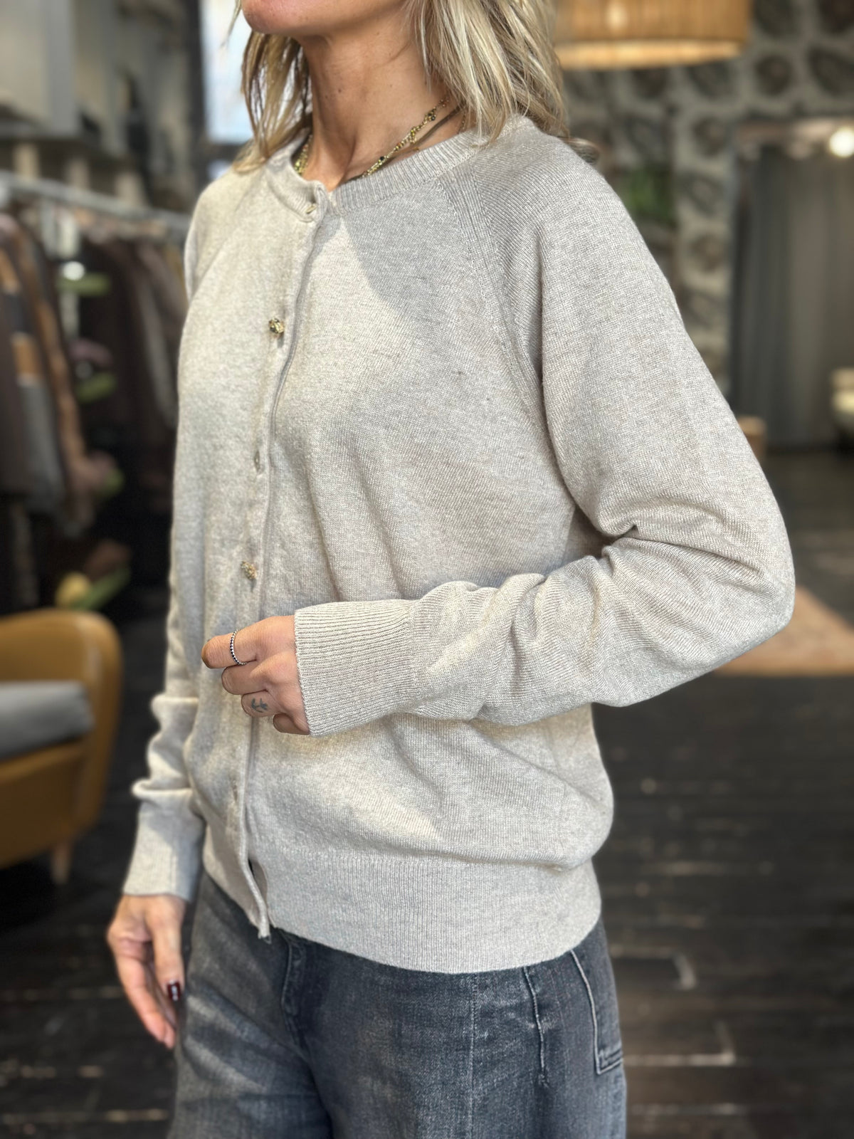 Cardigan Beige _ Vicolo