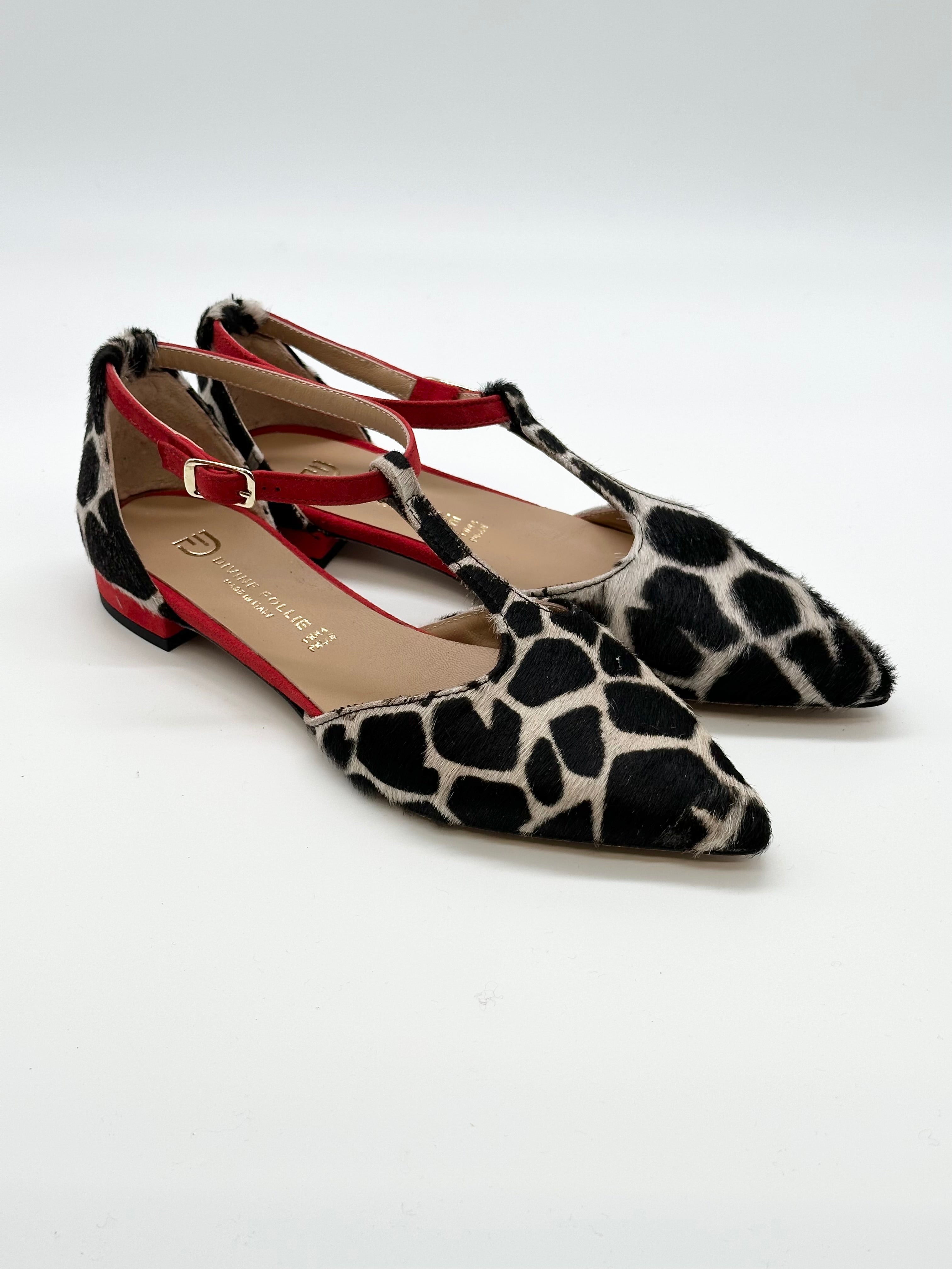 Scarpa in cavallino effetto giraffa _ Divine Follie