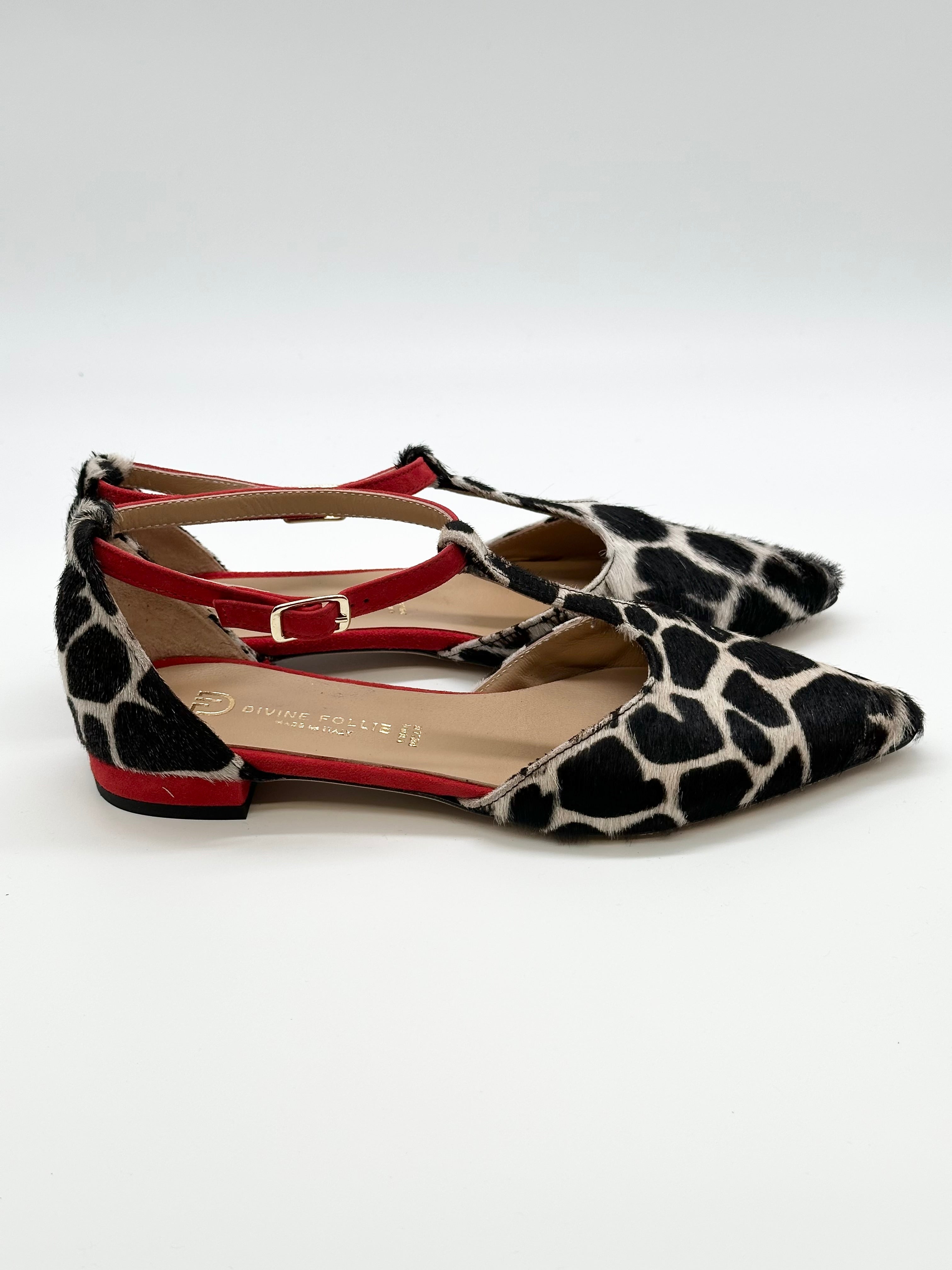 Scarpa in cavallino effetto giraffa _ Divine Follie