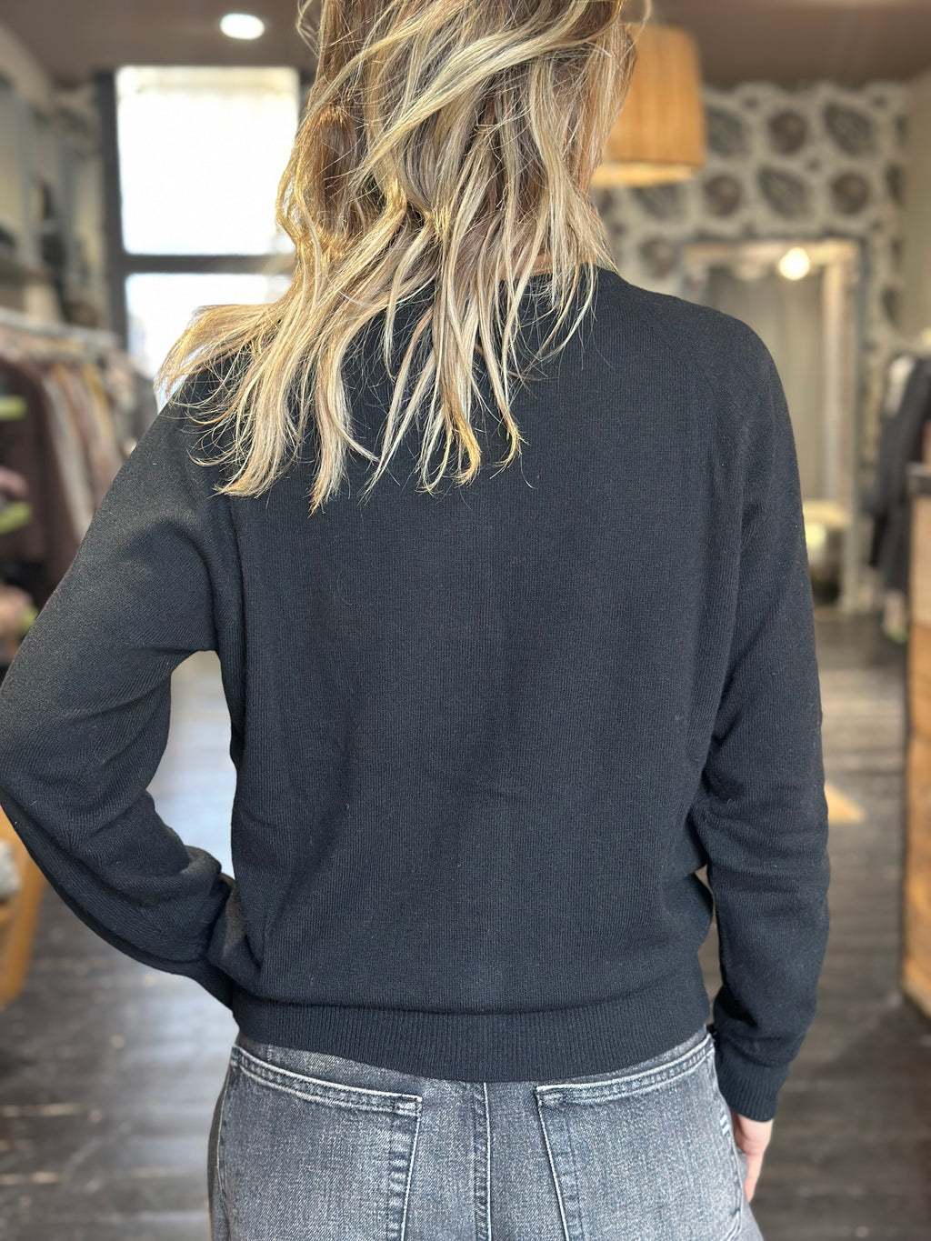 Cardigan Nero _ Vicolo