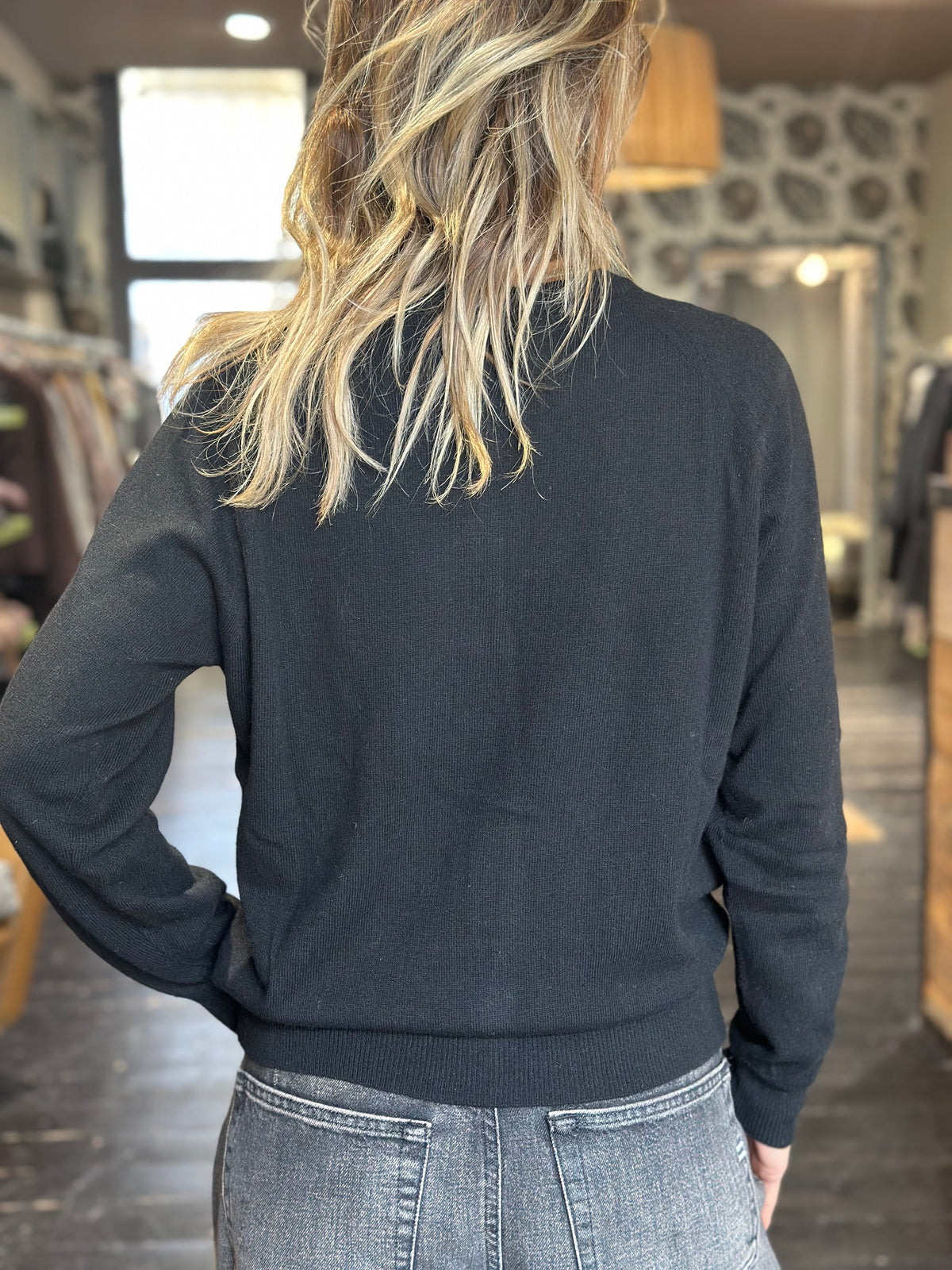 Cardigan Nero _ Vicolo