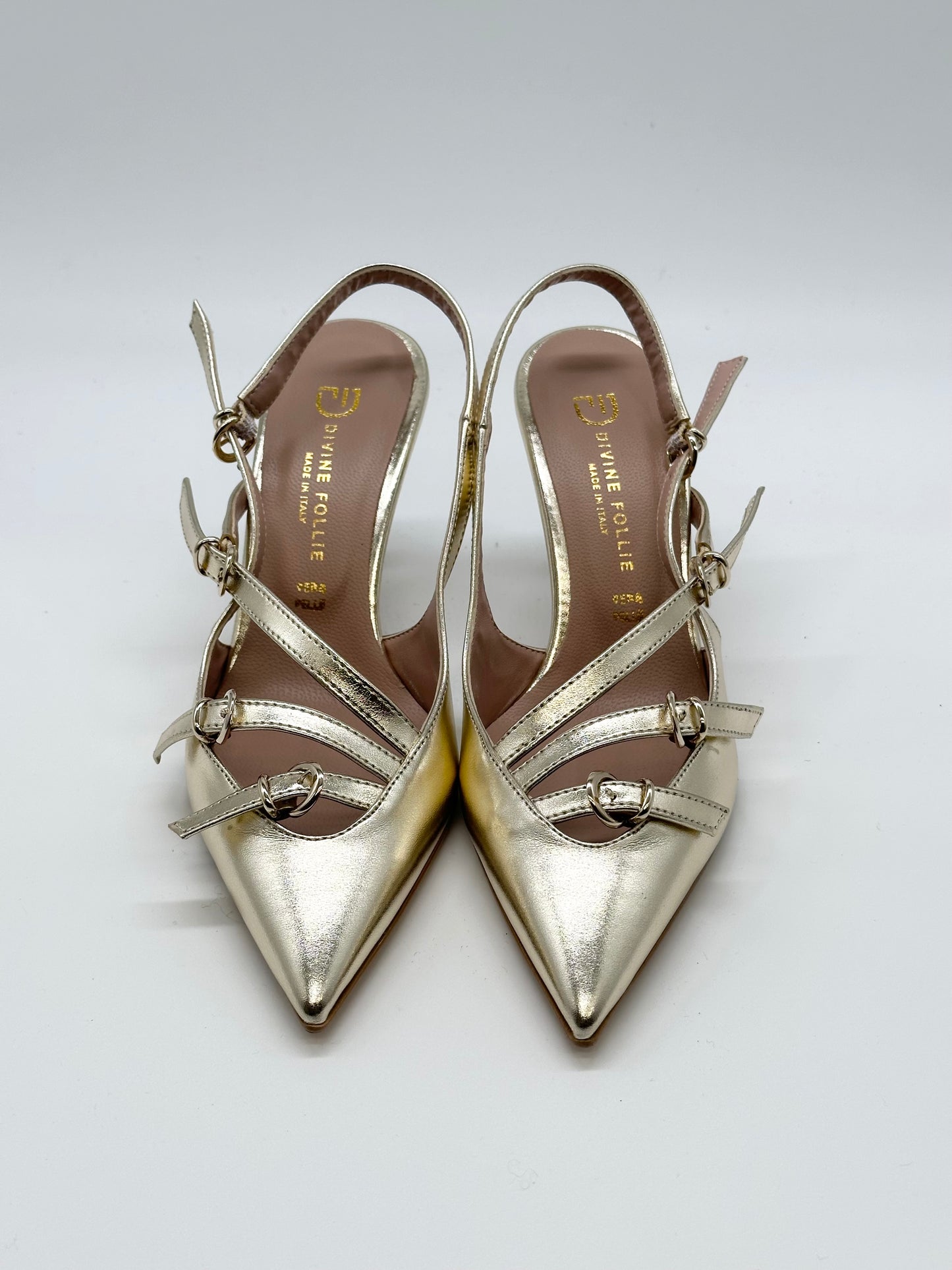 Slingback Oro