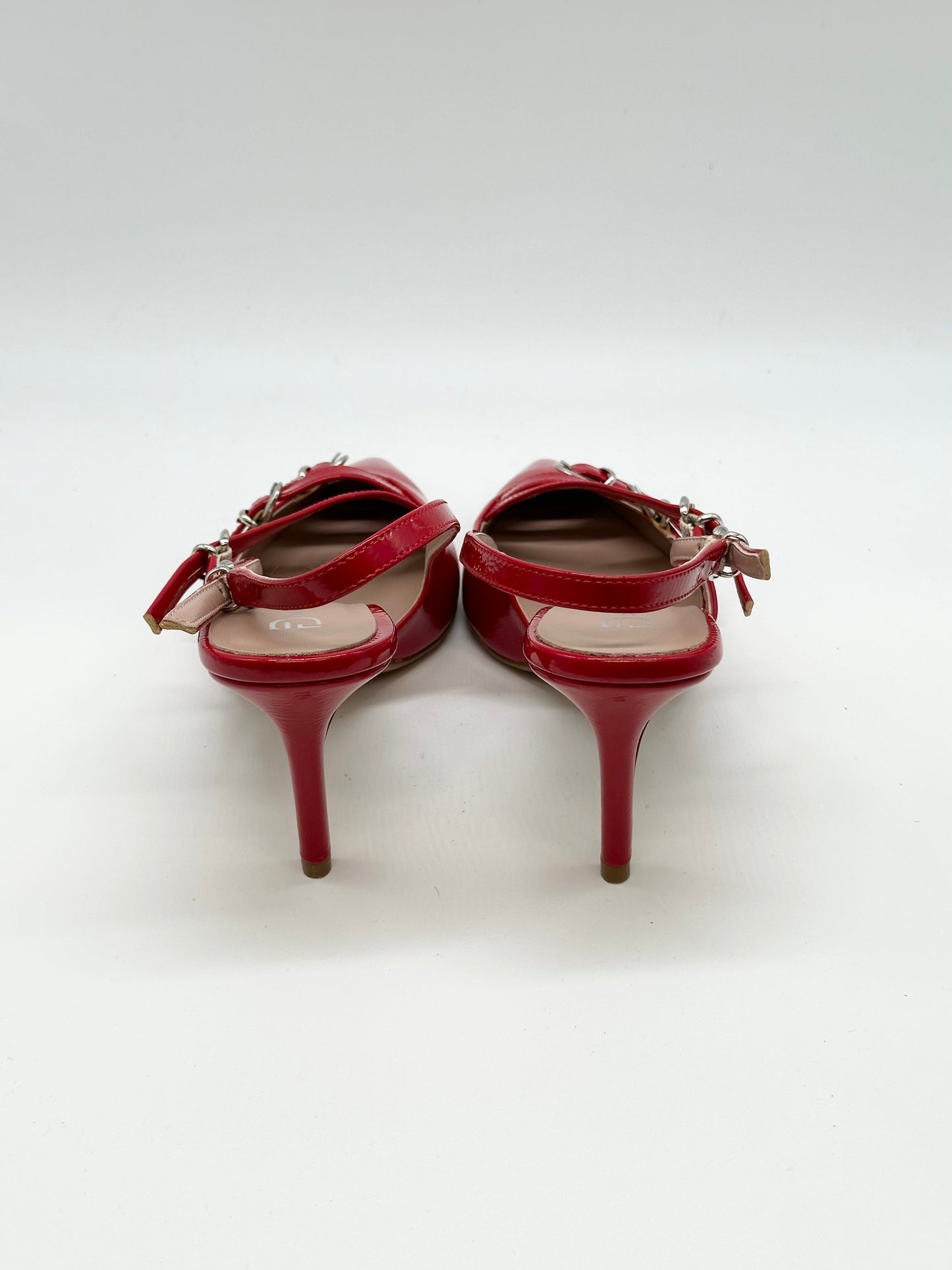 Slingback Rosso