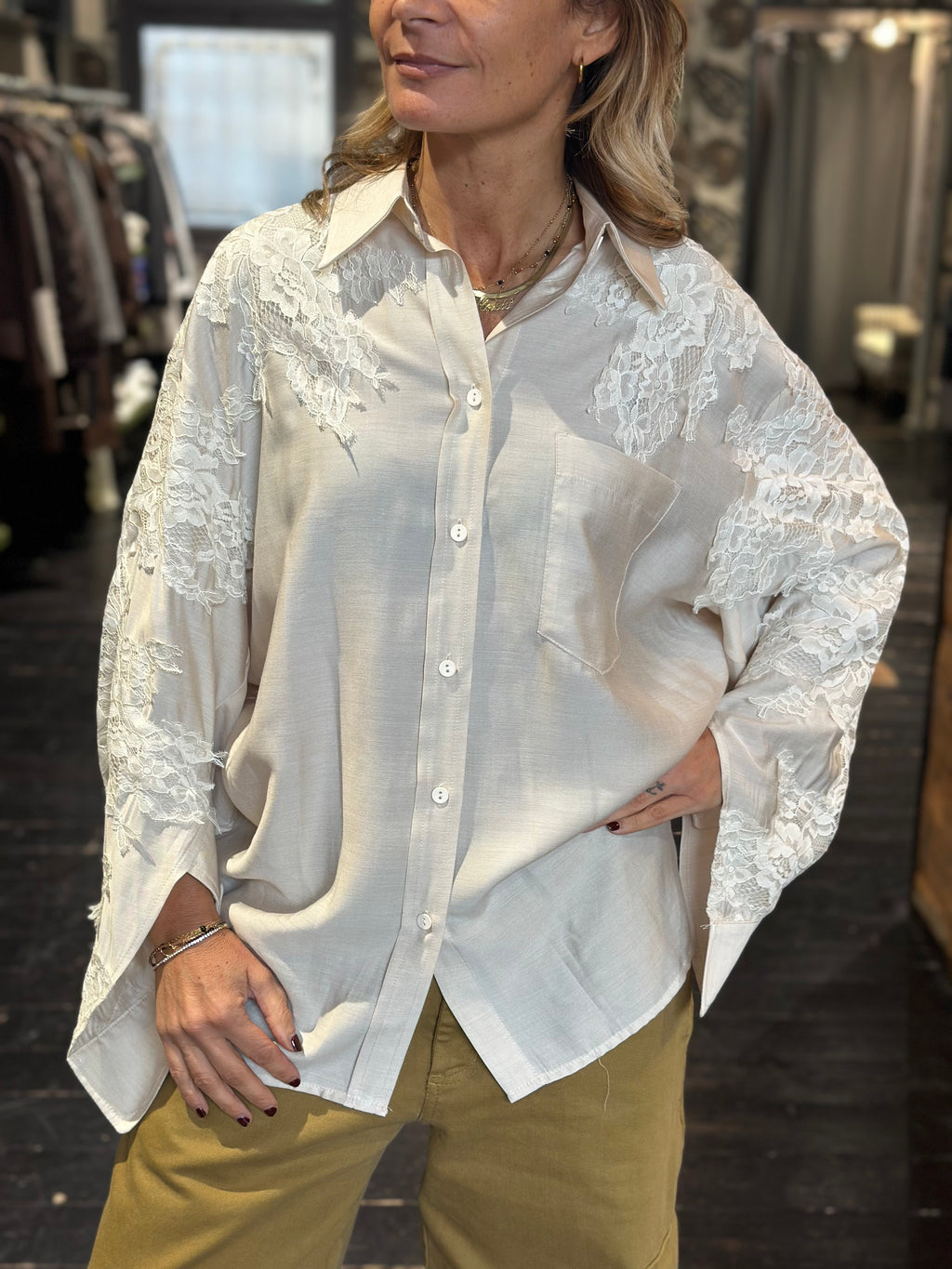 Camicia Pizzo _ Souvenir