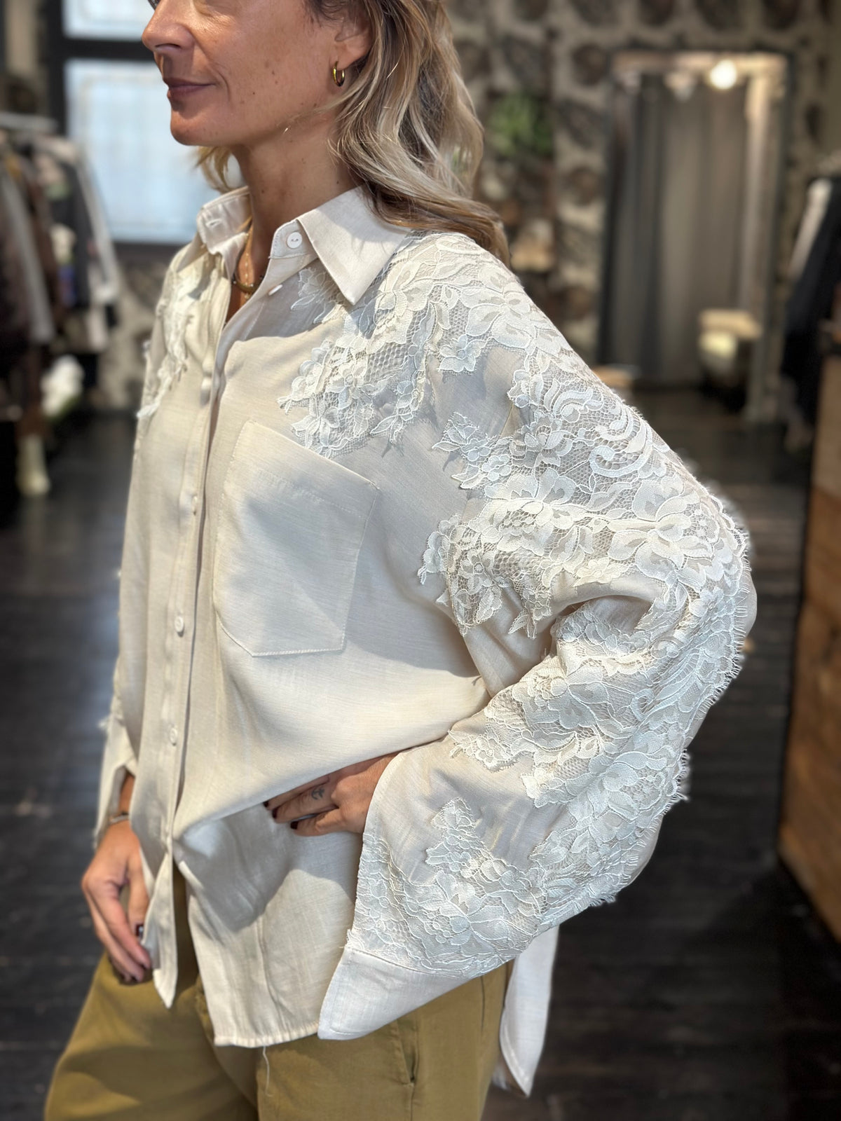 Camicia Pizzo _ Souvenir
