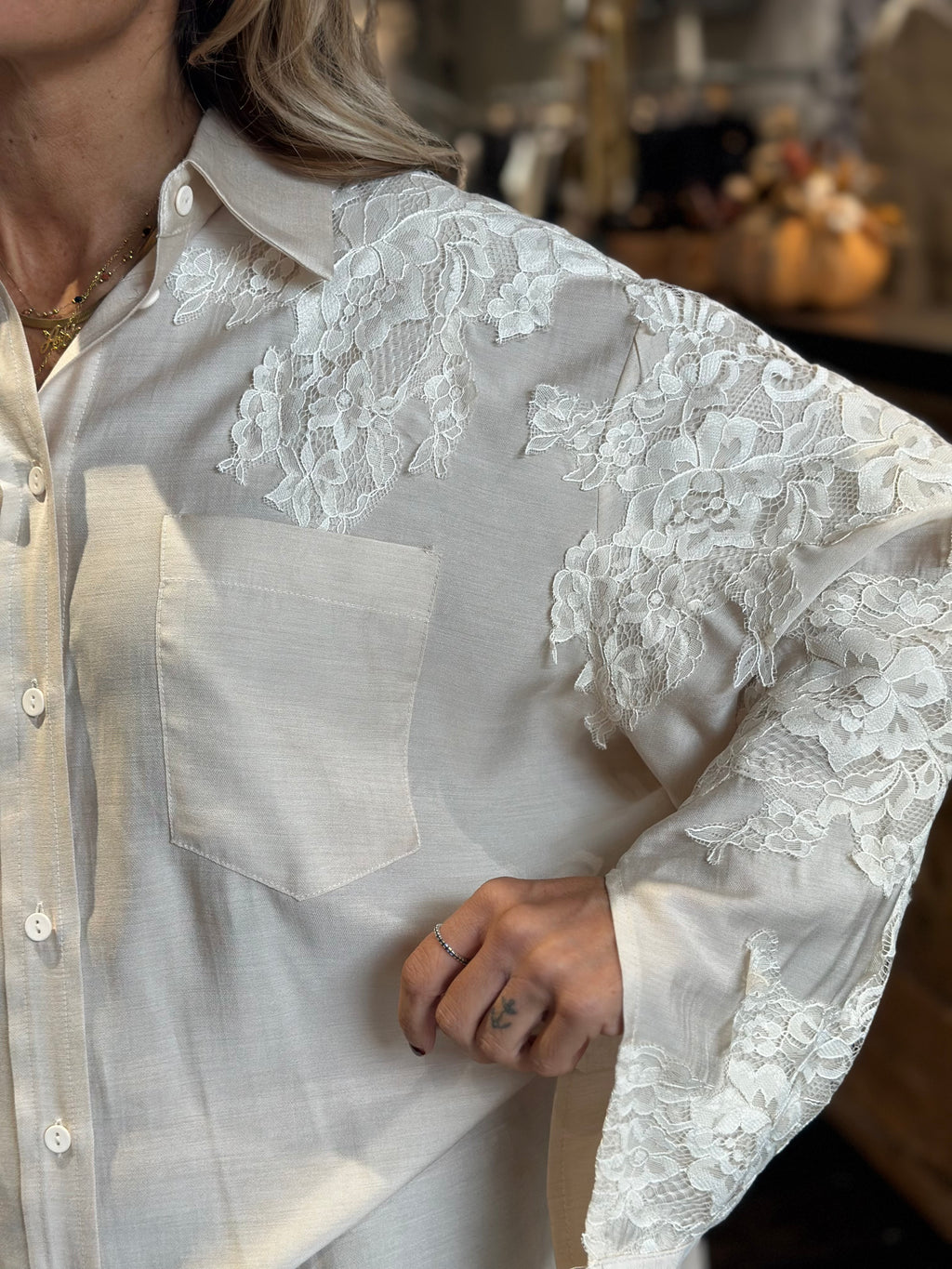 Camicia Pizzo _ Souvenir