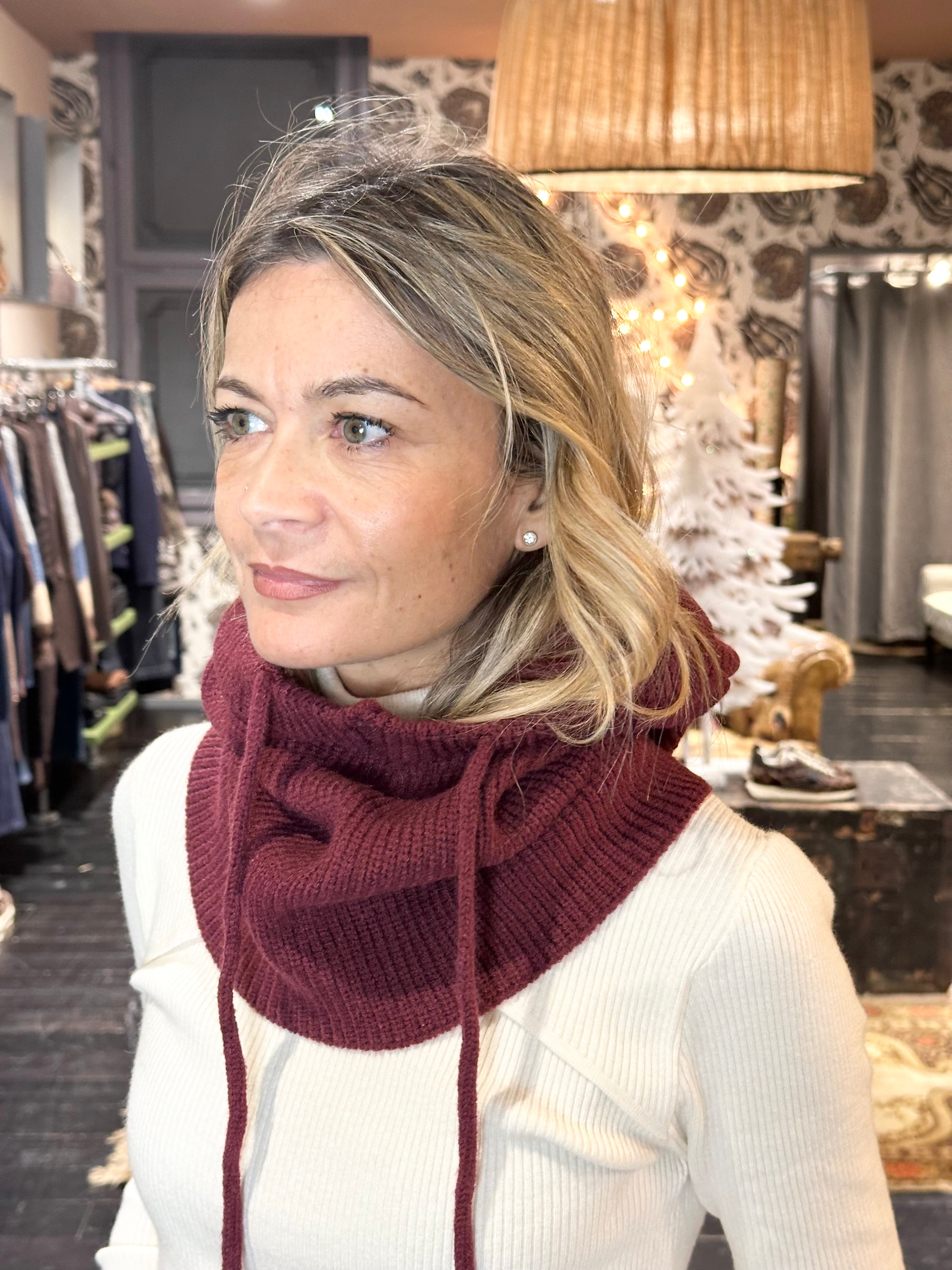 Balaclava Bordeaux _ MI.LE. for soku