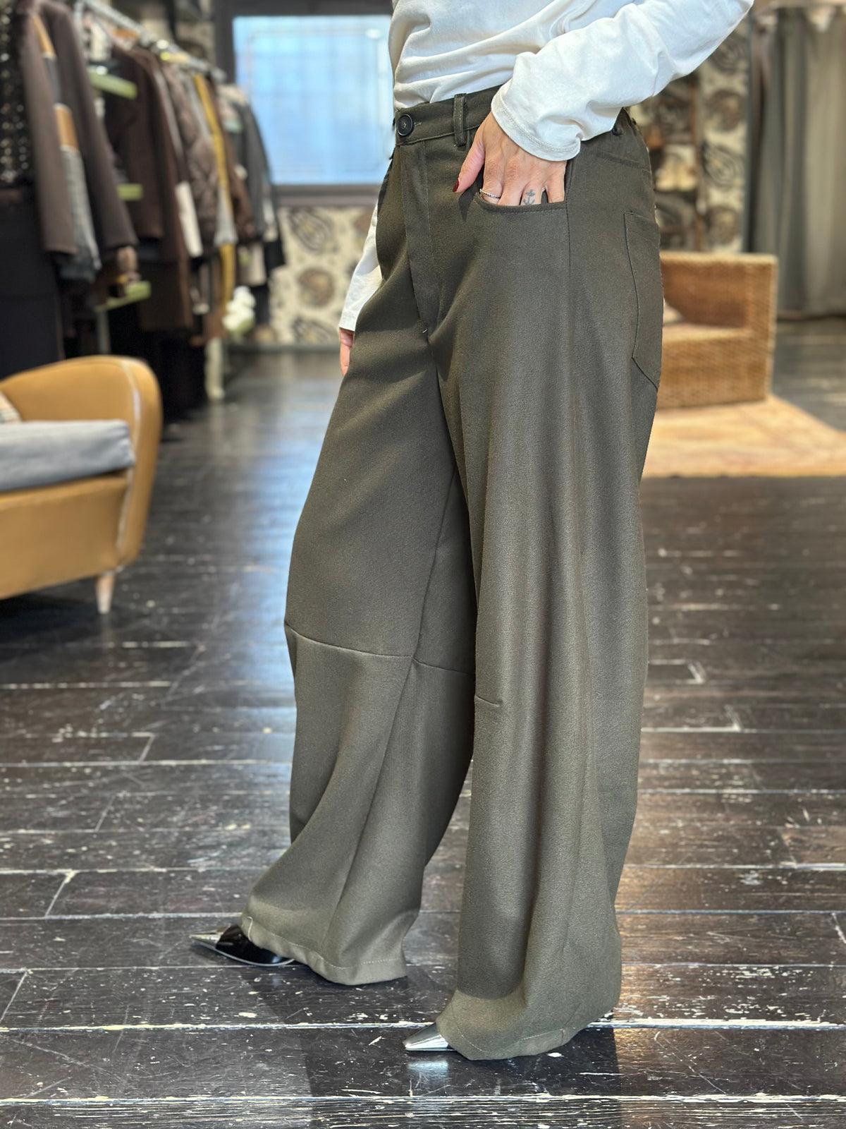 Pantalone balloon V.Militare _  Souvenir