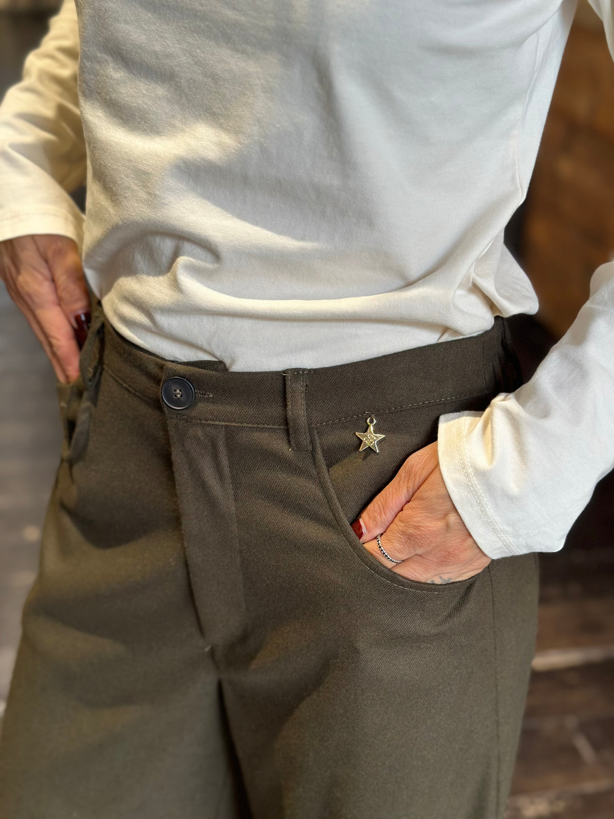 Pantalone balloon V.Militare _  Souvenir