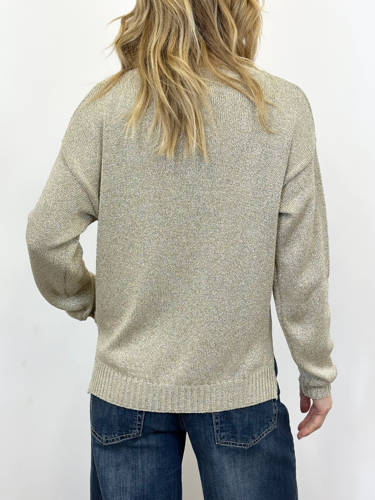 Maglia Lurex oro