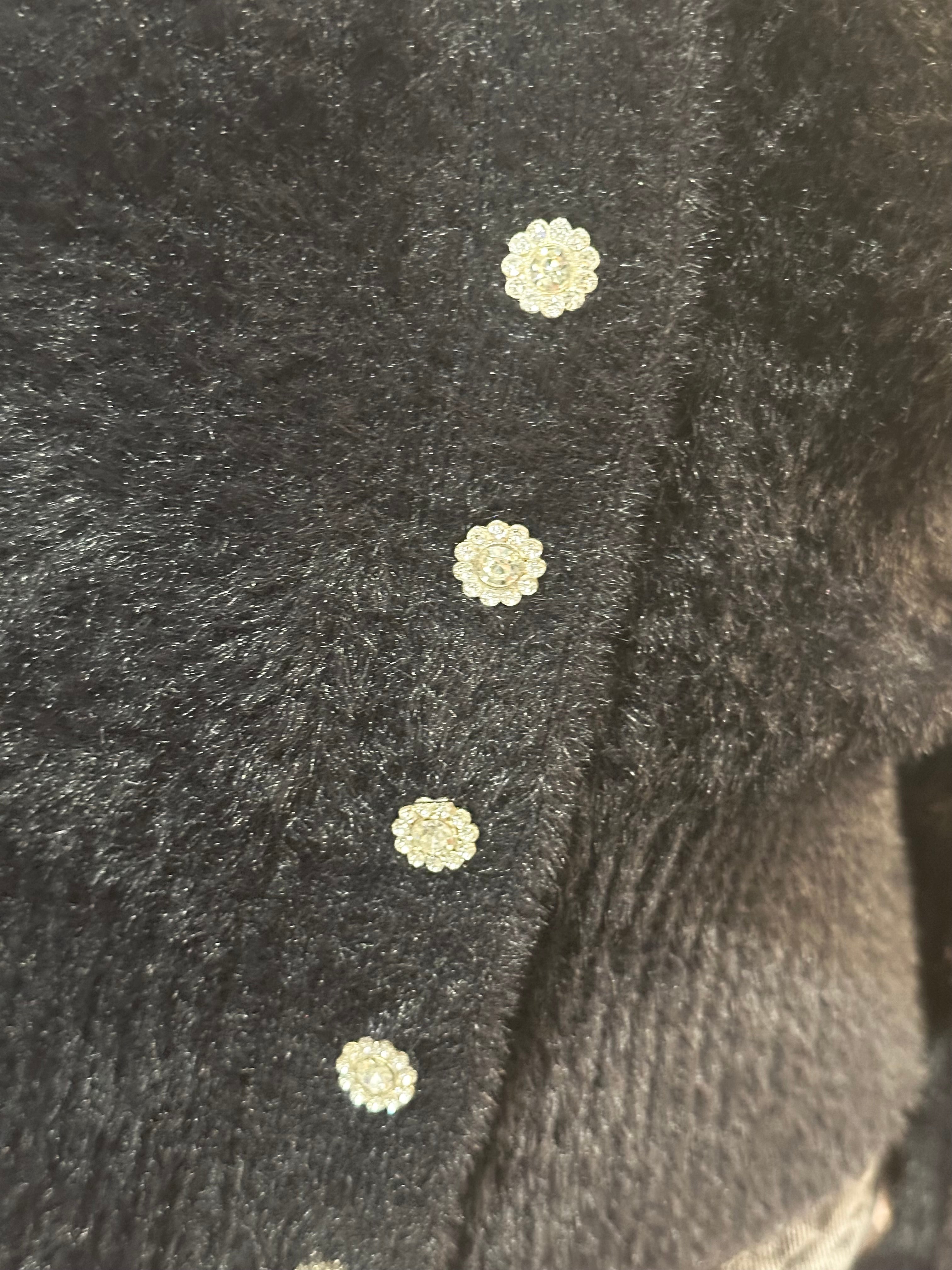 Cardigan Corto Nero_ MI.LE. for soku