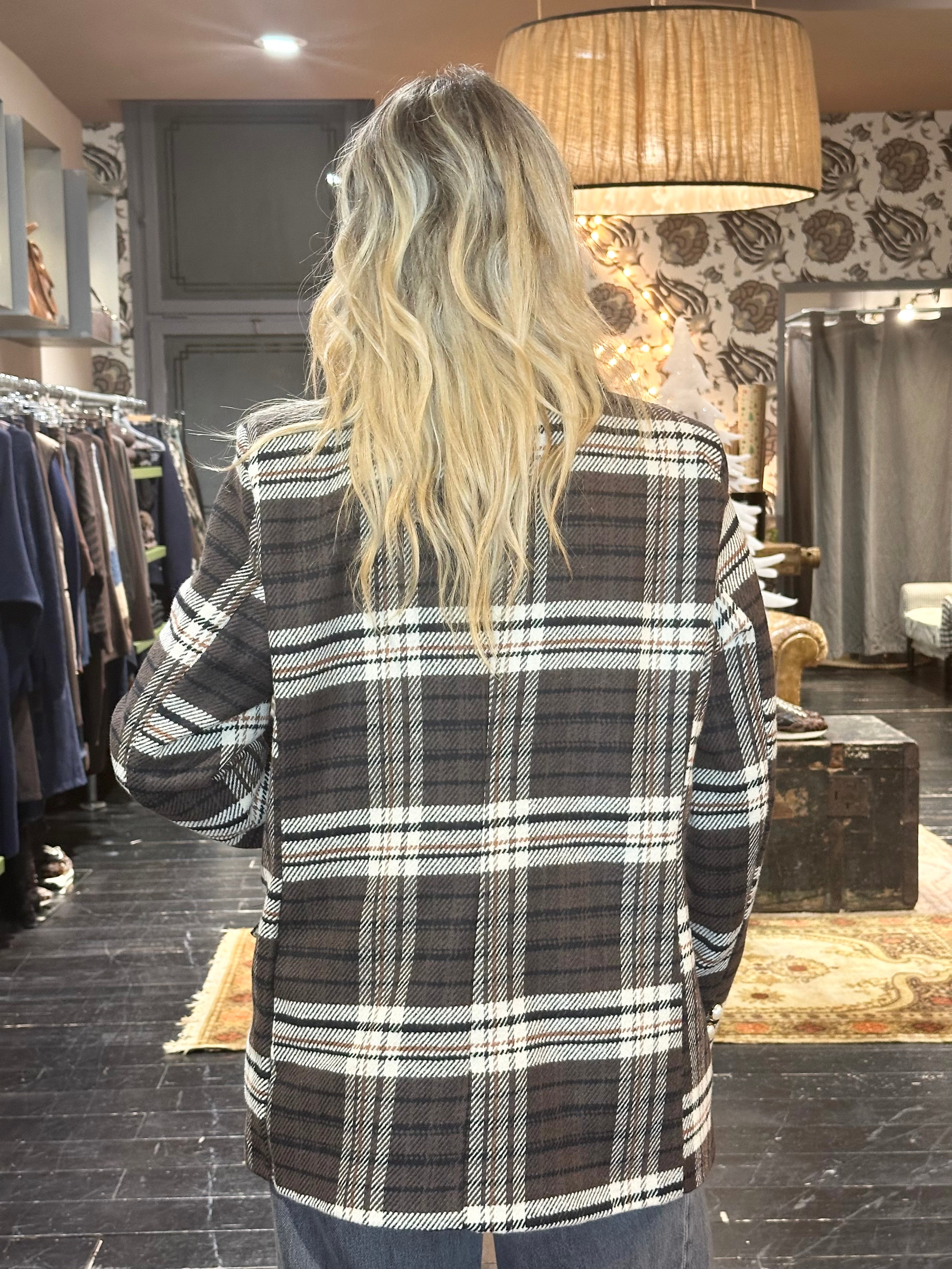 Giacca Ceck Marrone _ MI.LE. for soku