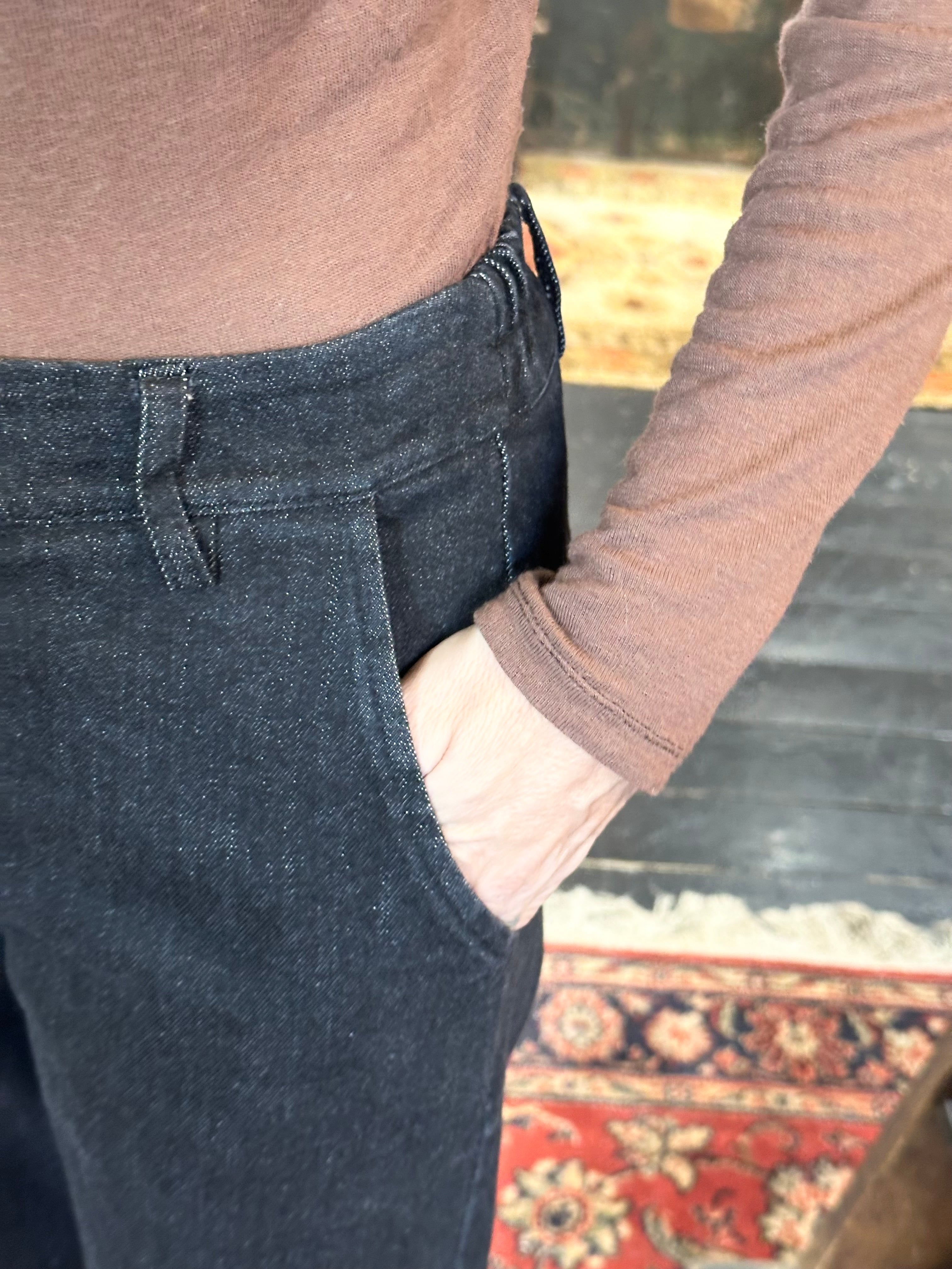 Jeans Palazzo Nero _ MI.LE. for soku