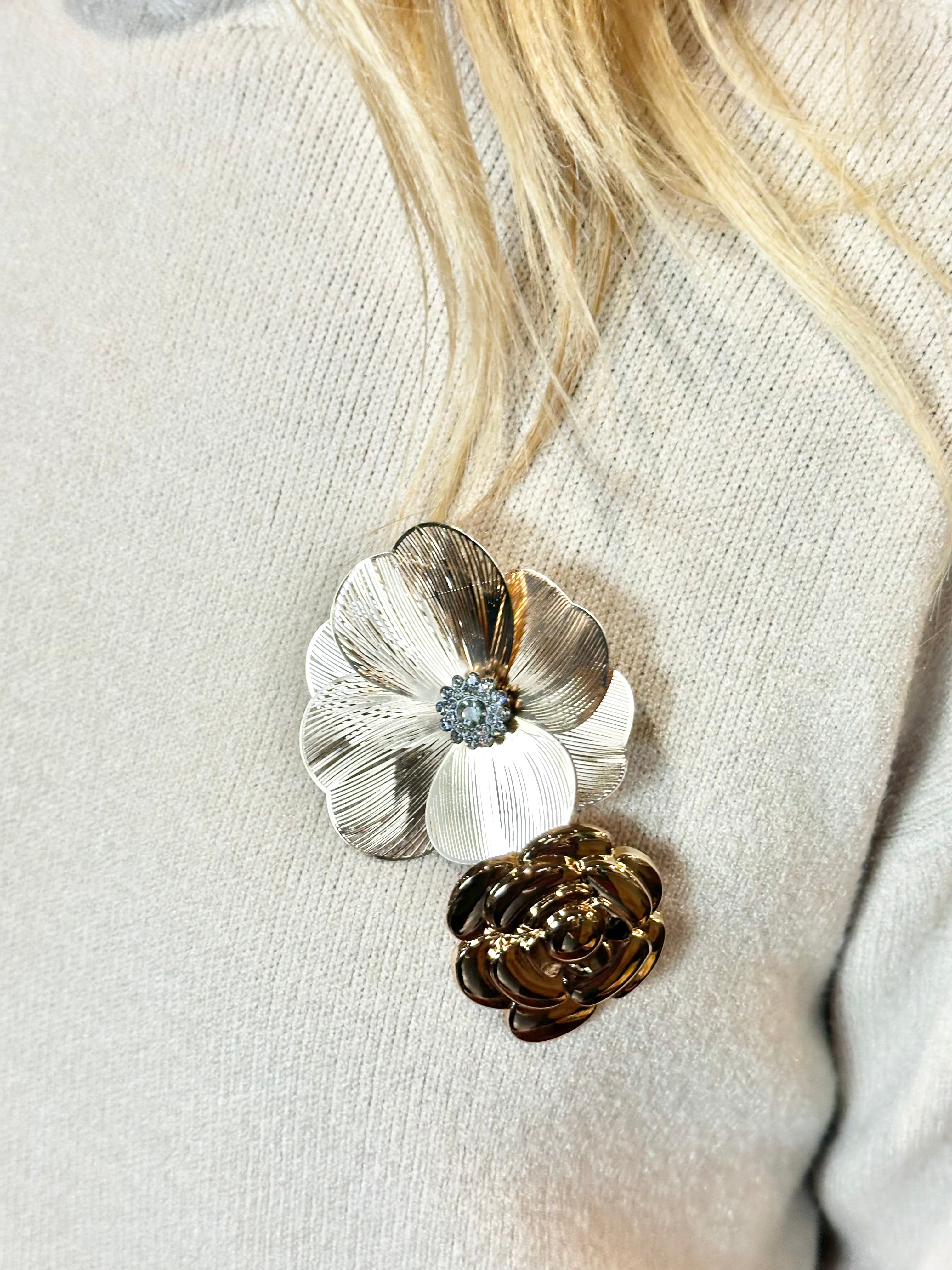 Maglia Over Lupetto Panna