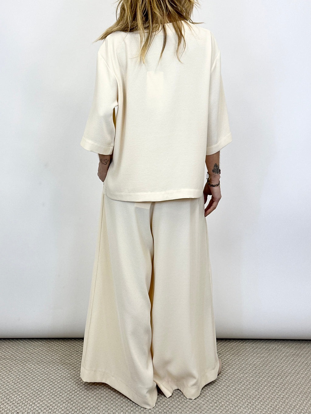 Casacca Scollo a V Latte _ Ottod'Ame