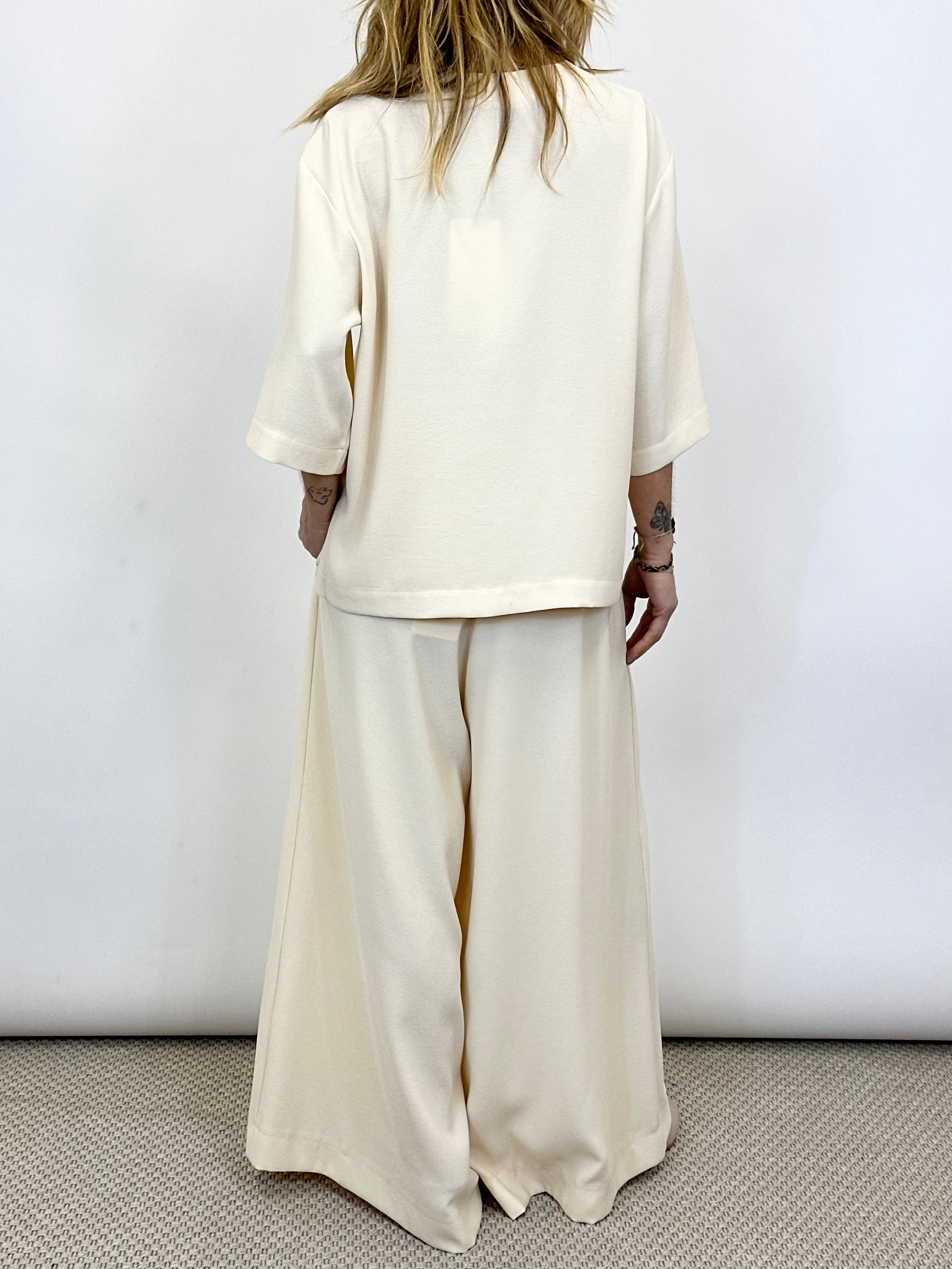Casacca Scollo a V Latte _ Ottod'Ame