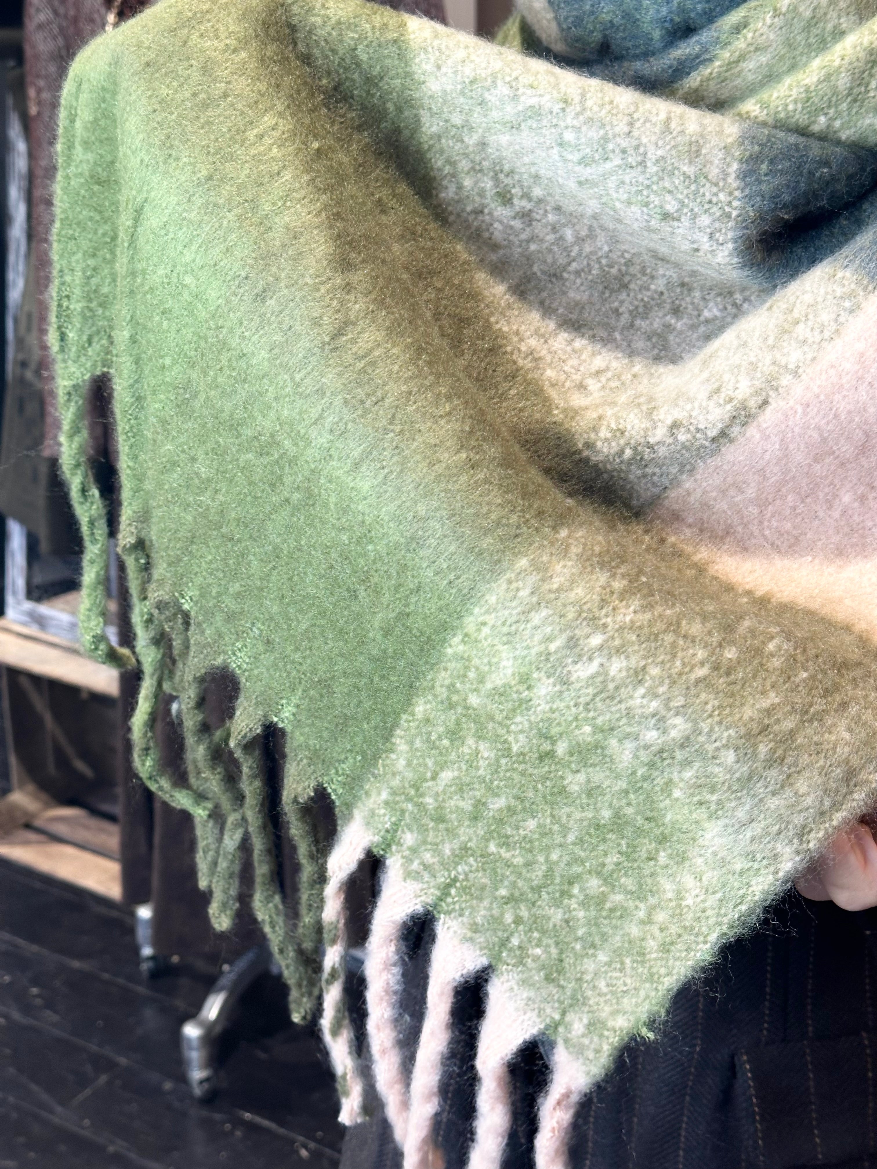 Sciarpa Scozzese Verde _ MI.LE. for soku