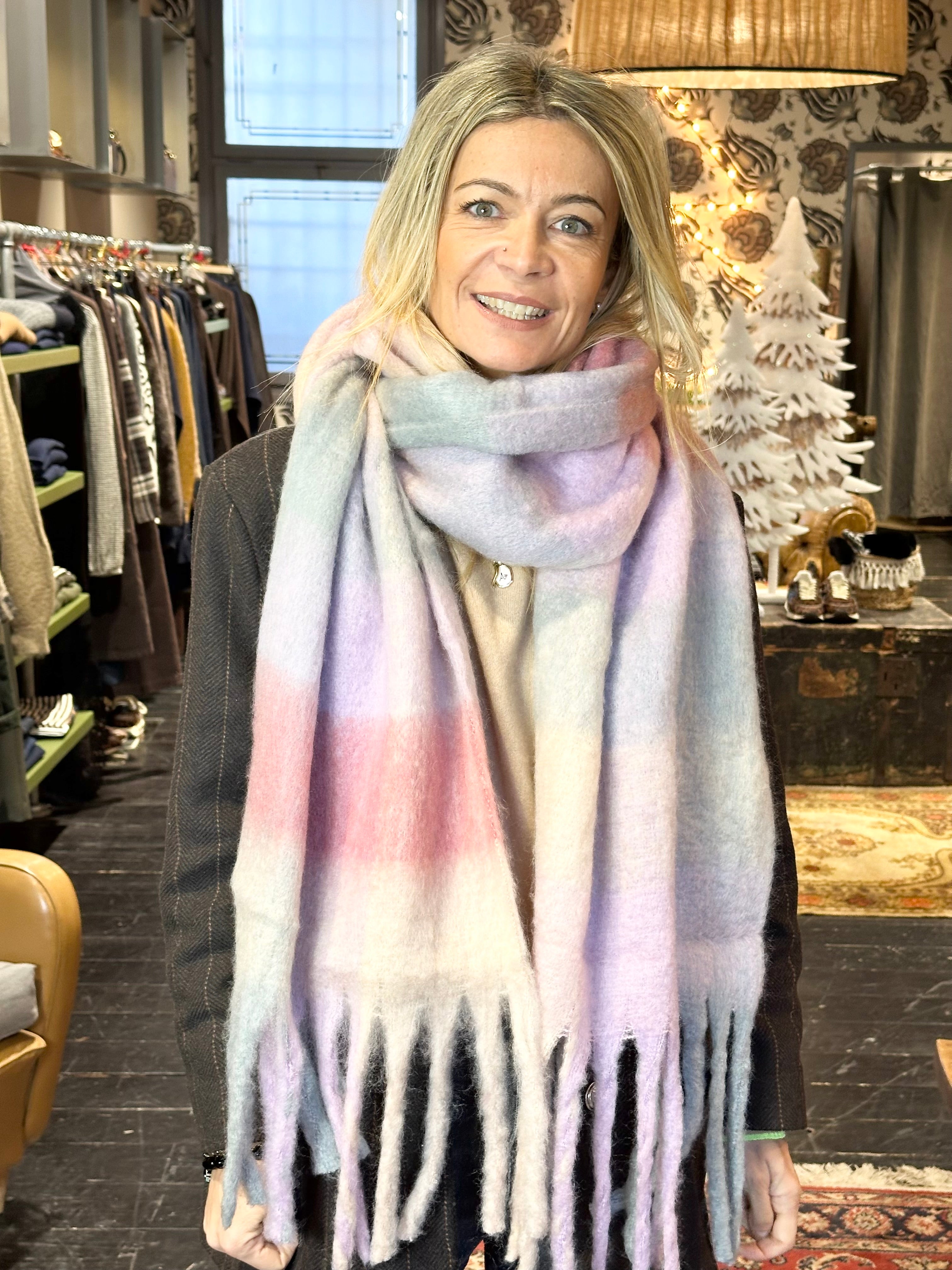 Sciarpa Scozzese _ Rosa