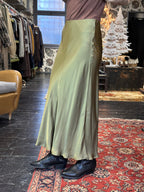 Gonna Satin Verde _ MI.LE. for soku