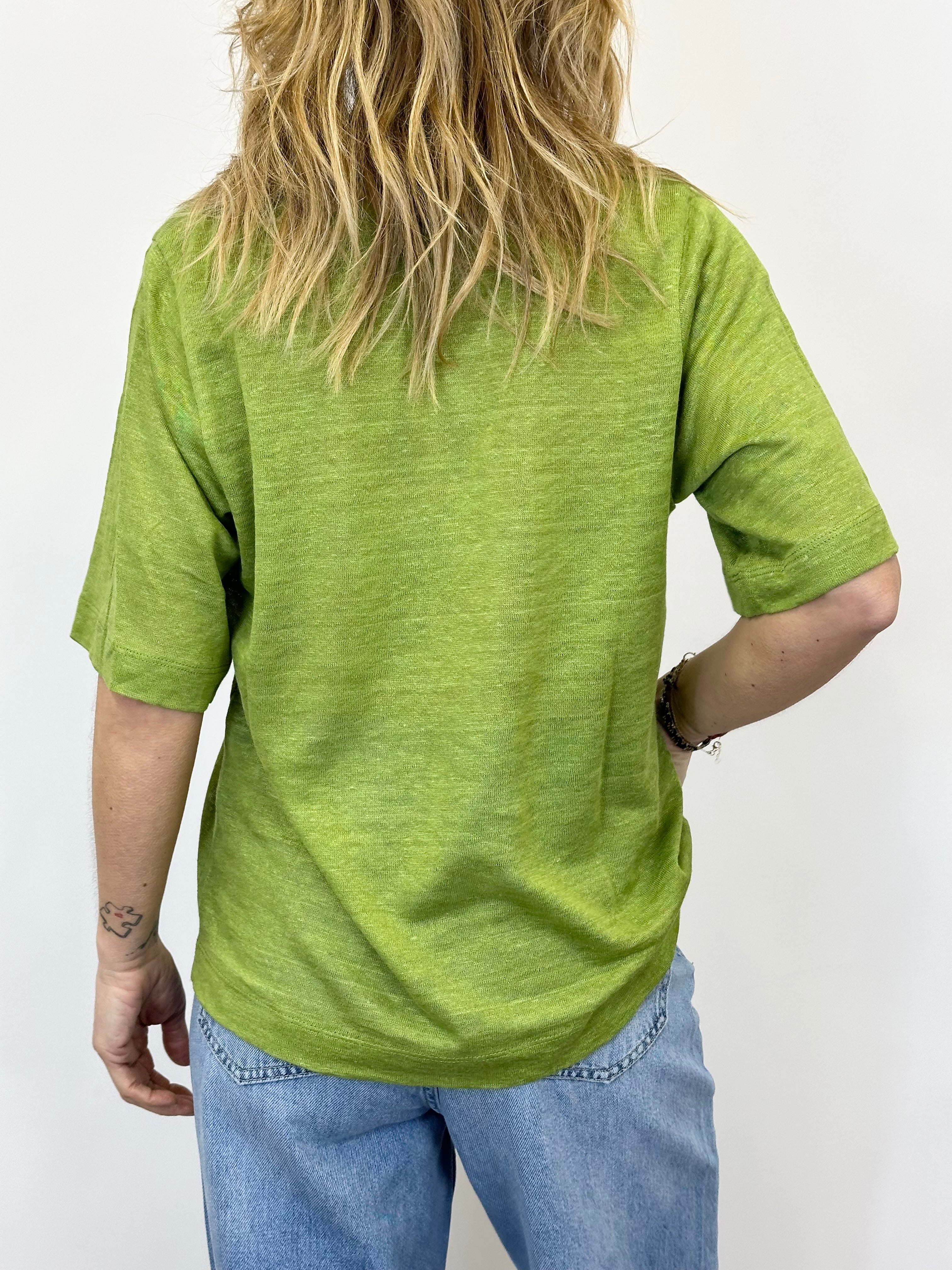 T-Shirt Verde _ Ottod'Ame