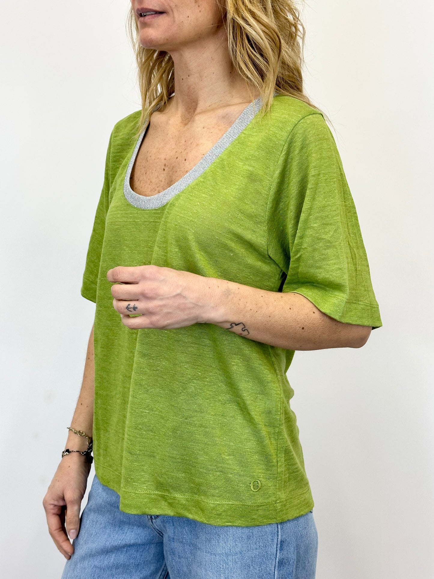 T-Shirt verde Ottod'Ame